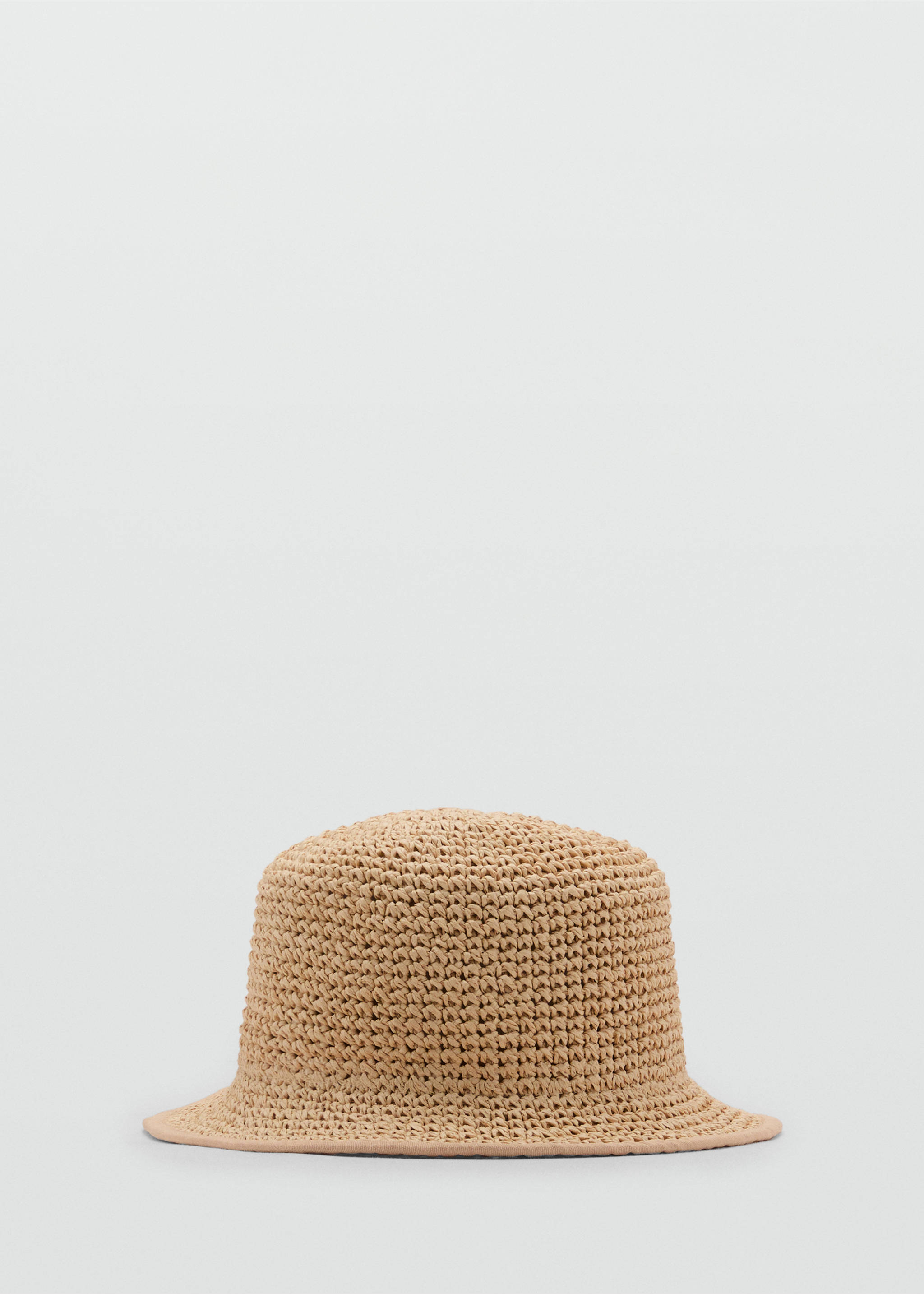 Chapeau fibre naturelle - Article sans modèle, Écru. Ref: 87067669-00.