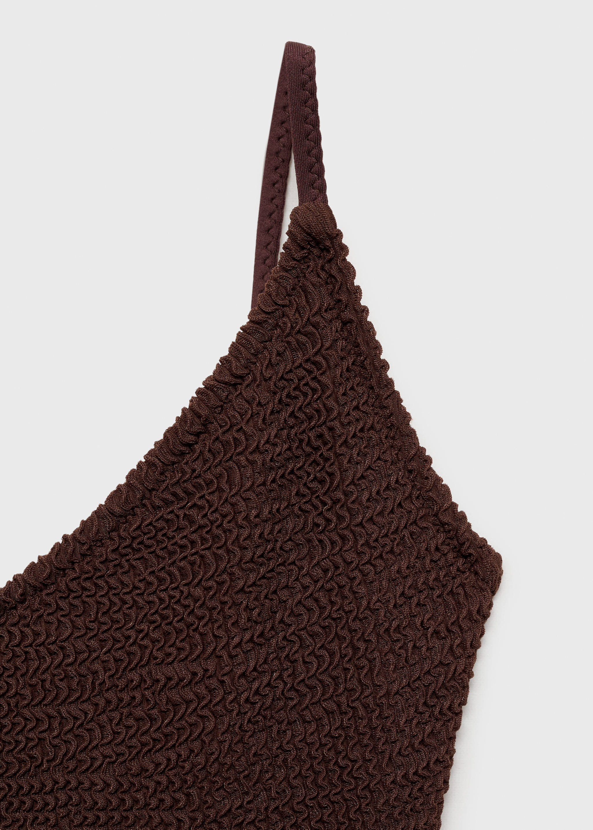 Baddräkt med texturerade axelband - Detaljer om artikeln 8