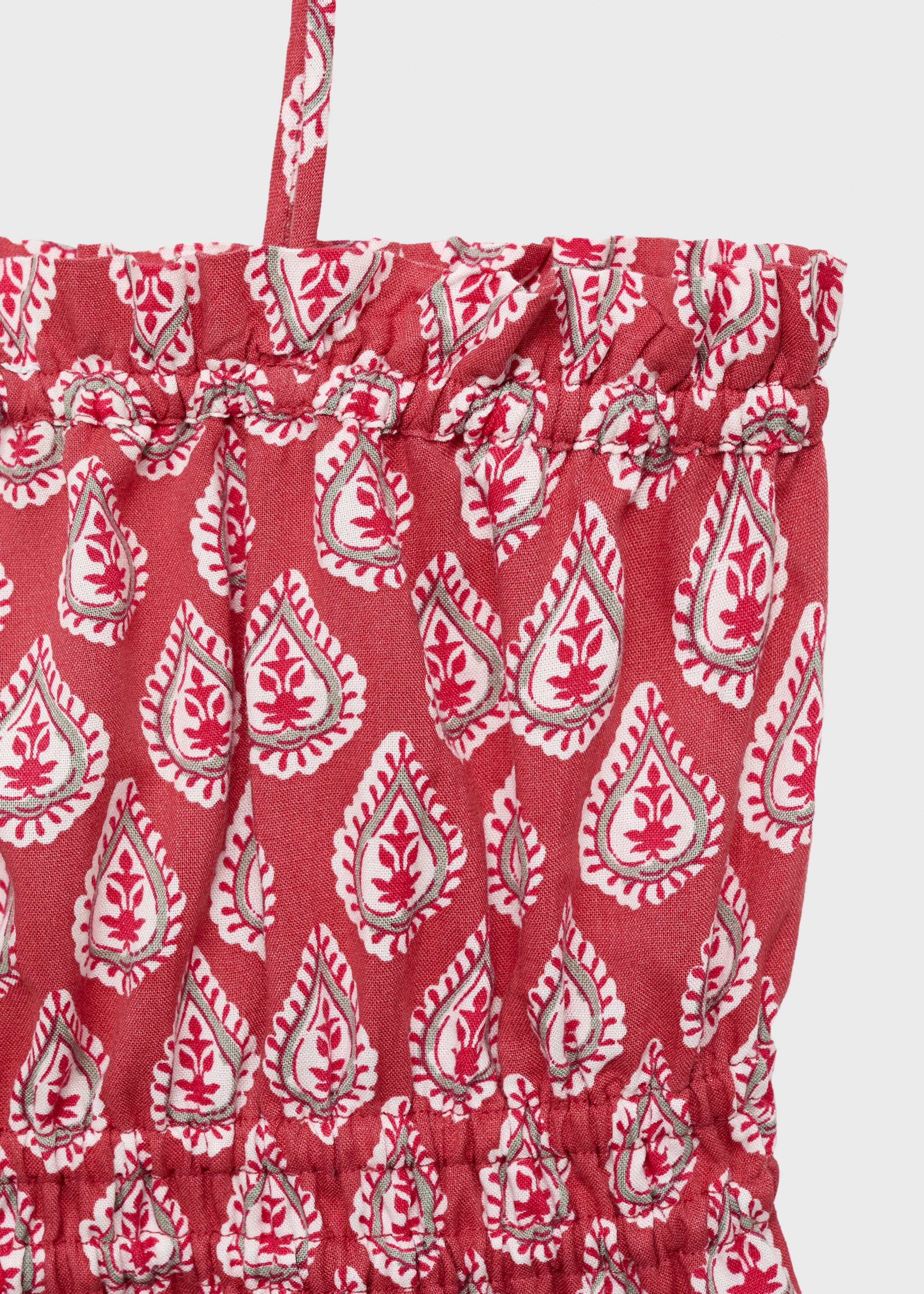 Printed strap top - Details of the article 0