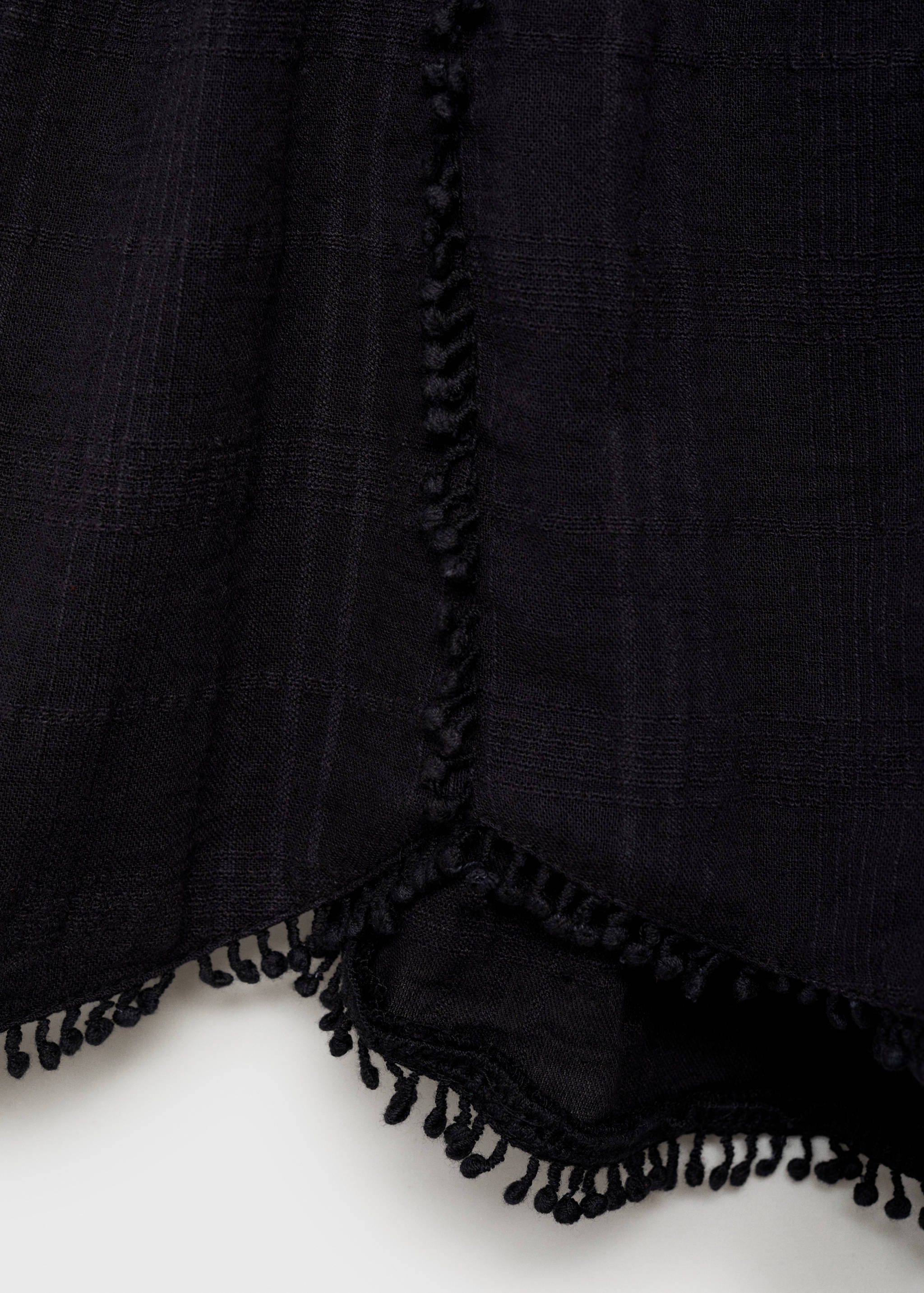 Baumwoll-Shorts mit Quasten - Detail des Artikels 0