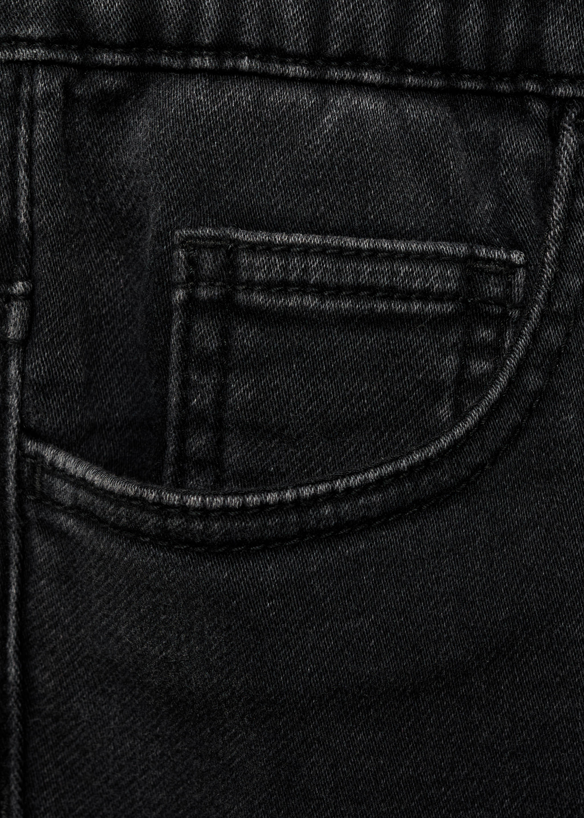 Jeans-Bermudas mit Kordel - Detail des Artikels 0