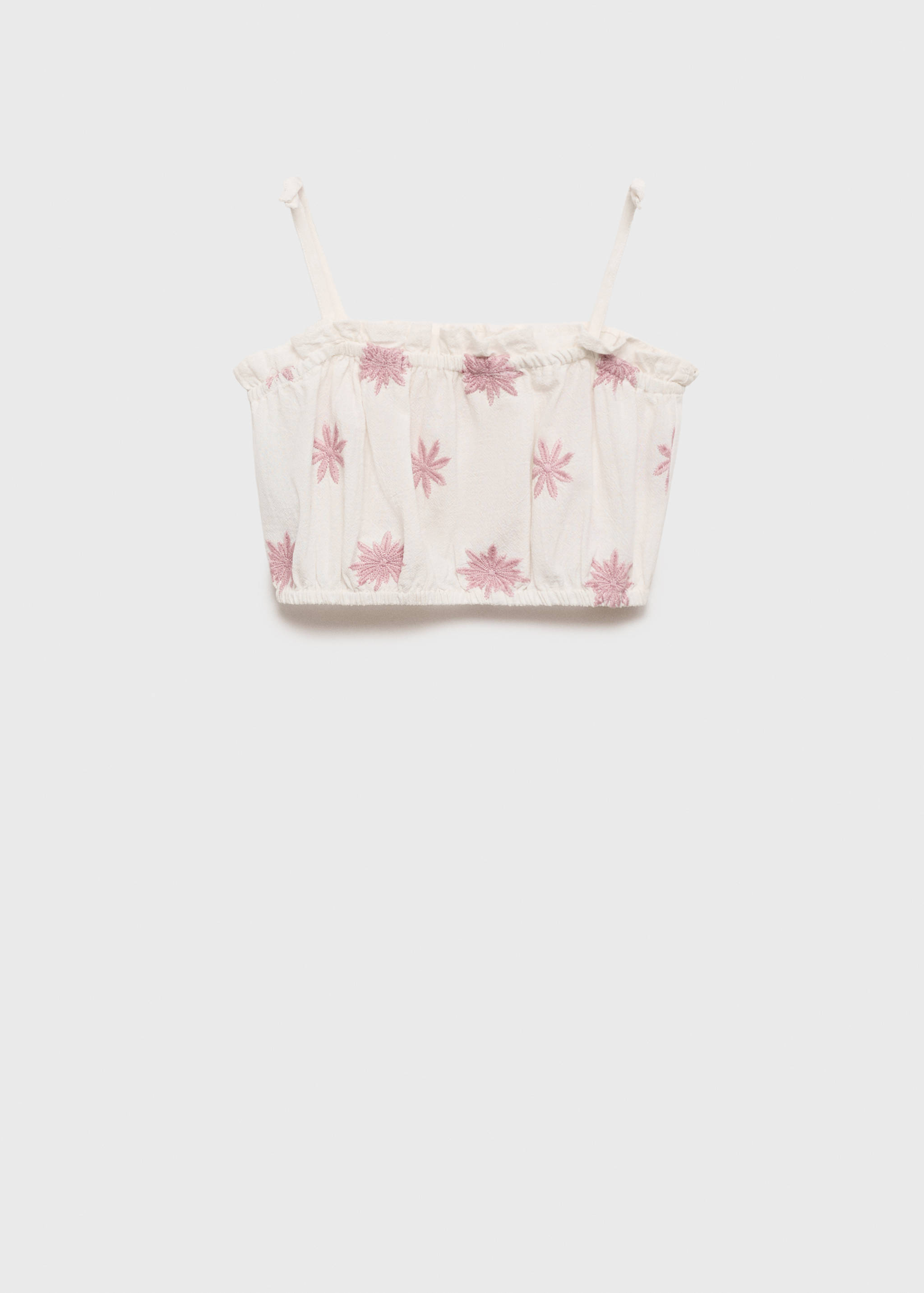 Besticktes Crop-Top - Artikel ohne Model