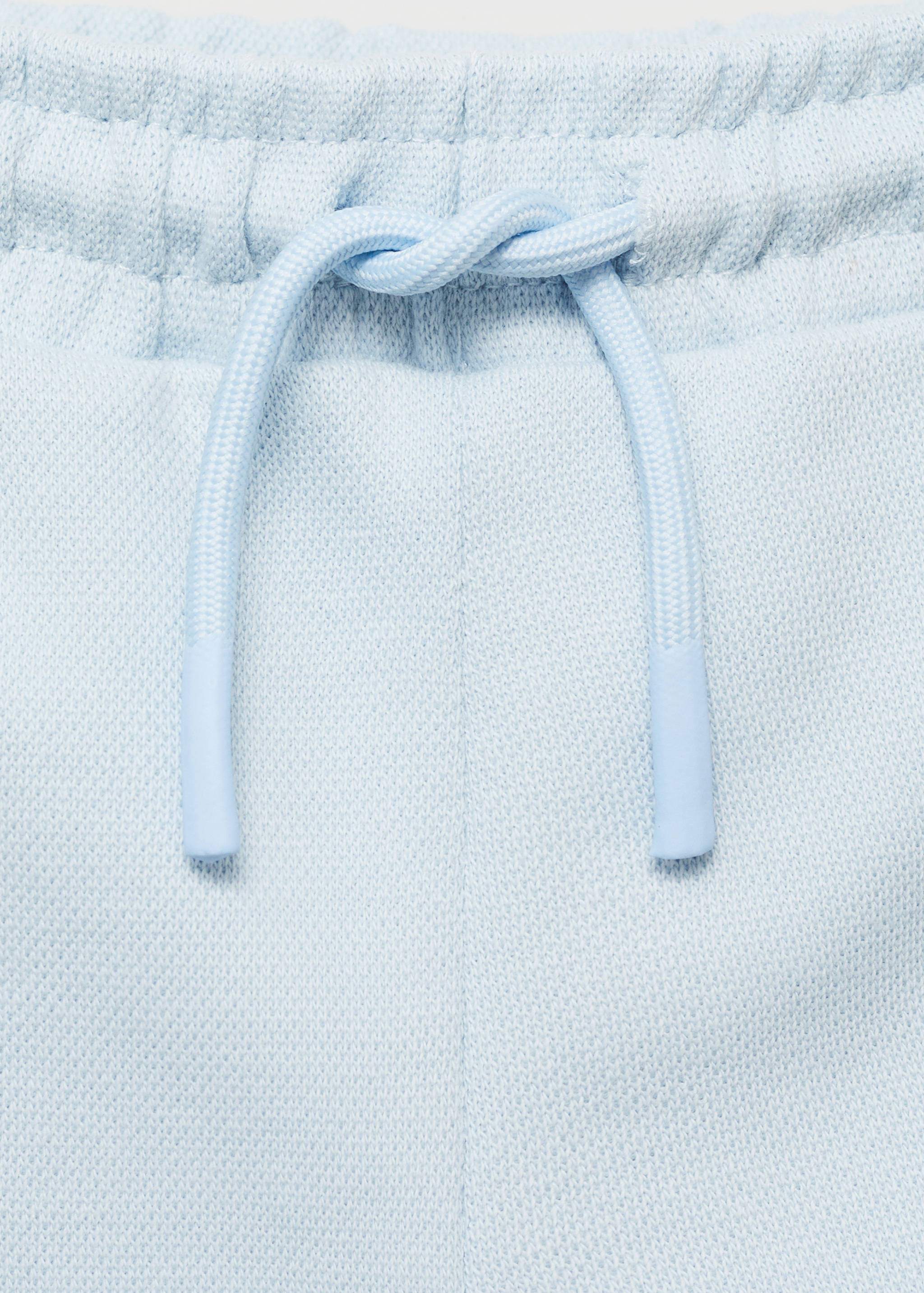 Cotton shorts with drawstring - Details of the article 8
