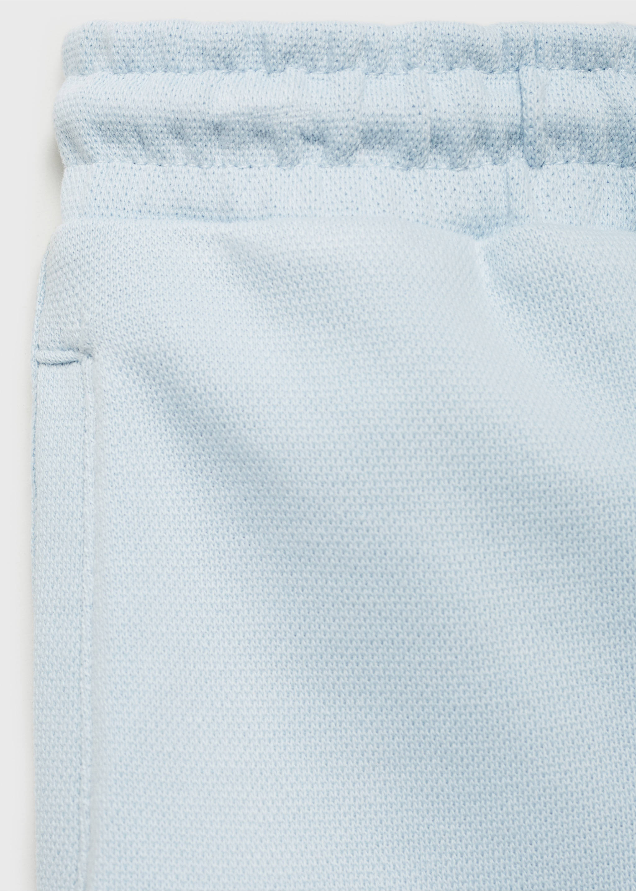 Bermudas algodón cordón - Detalle del artículo 0, Azul celeste. Ref: 87067702-00.