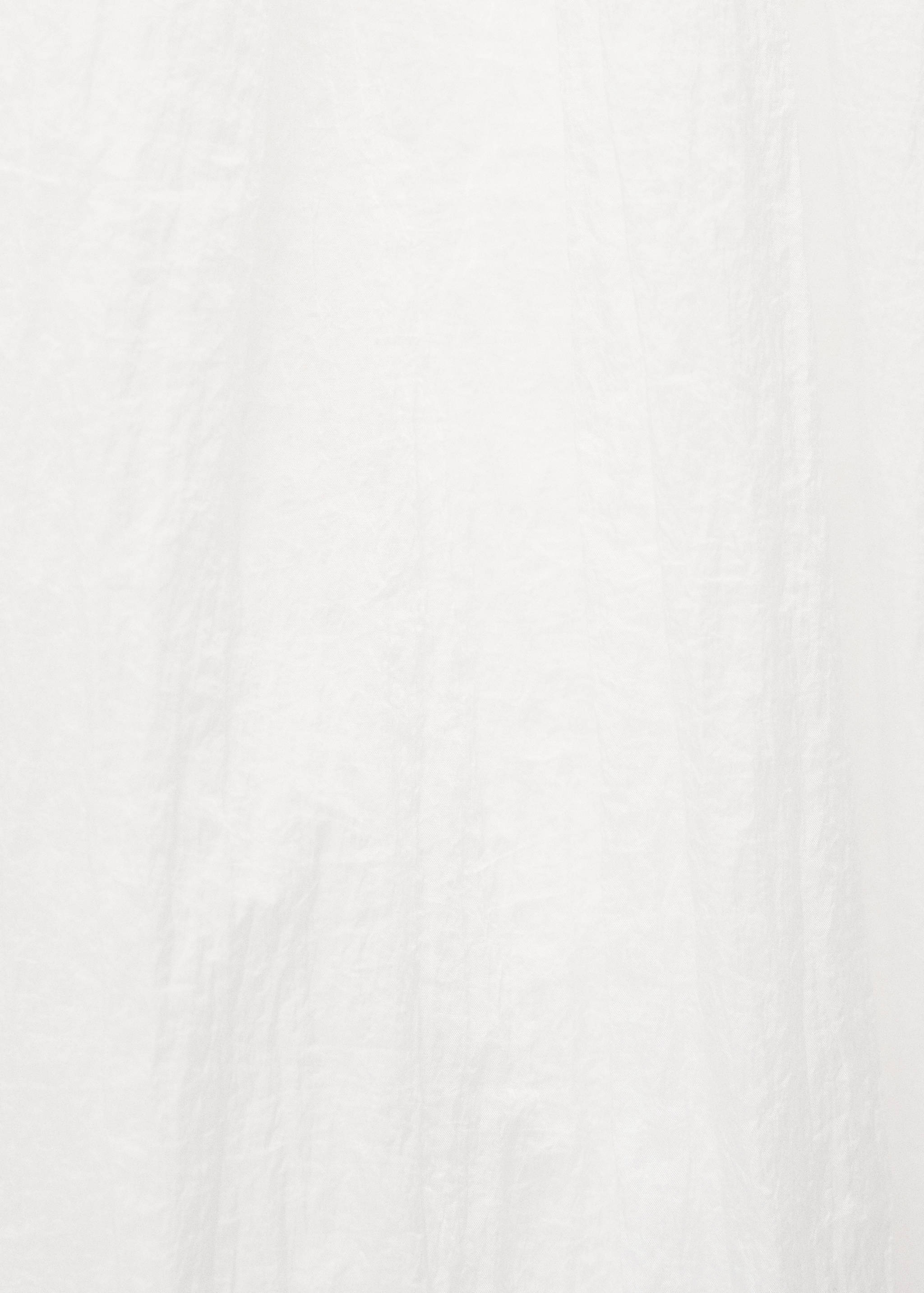 Gathered semi-transparent jacket - Details of the article 0