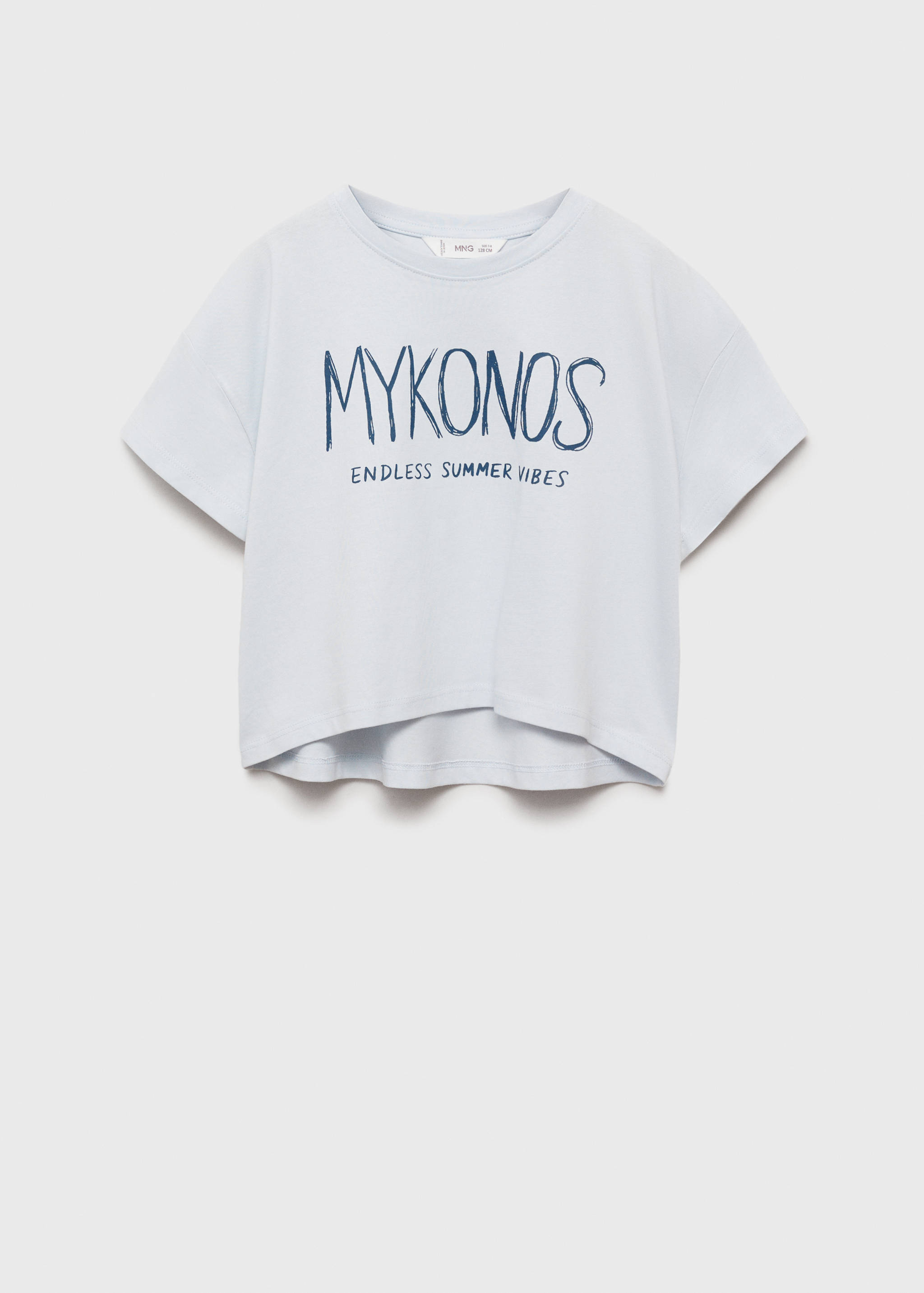 T-Shirt mit Schriftaufdruck - Artikel ohne Model