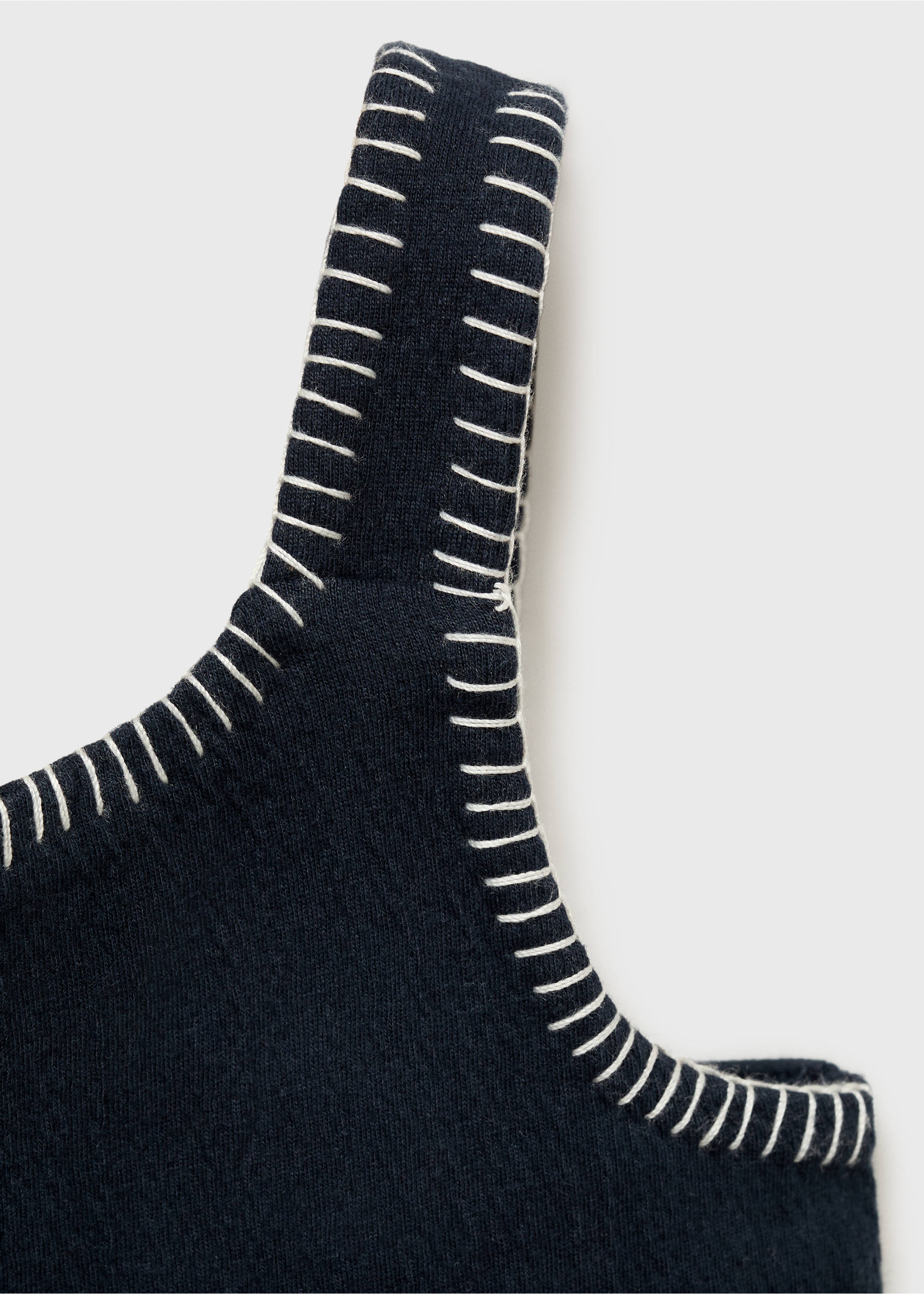 Combi-short droite - Détail de l'article 8, Bleu marine foncé. Ref: 87067892-00.