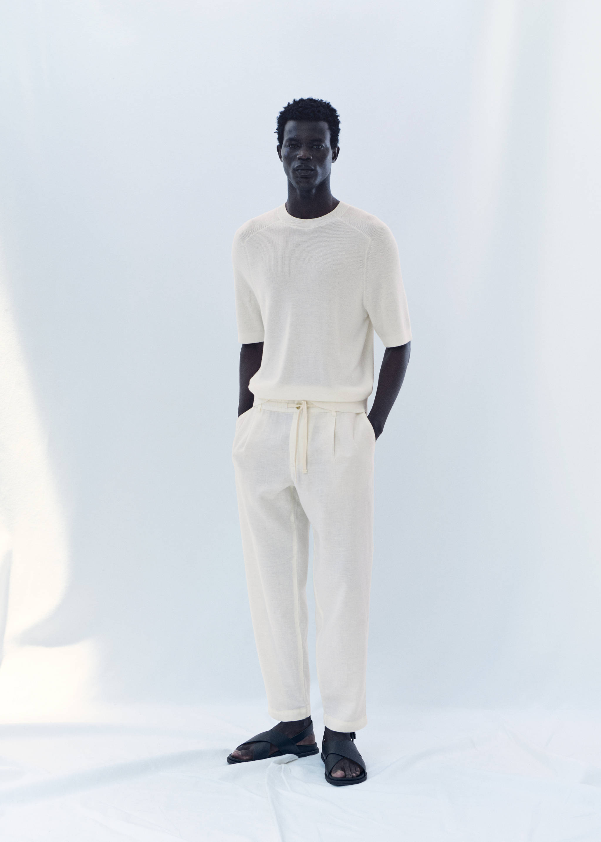 Fijngebreid T-shirt - Detail van het artikel 3