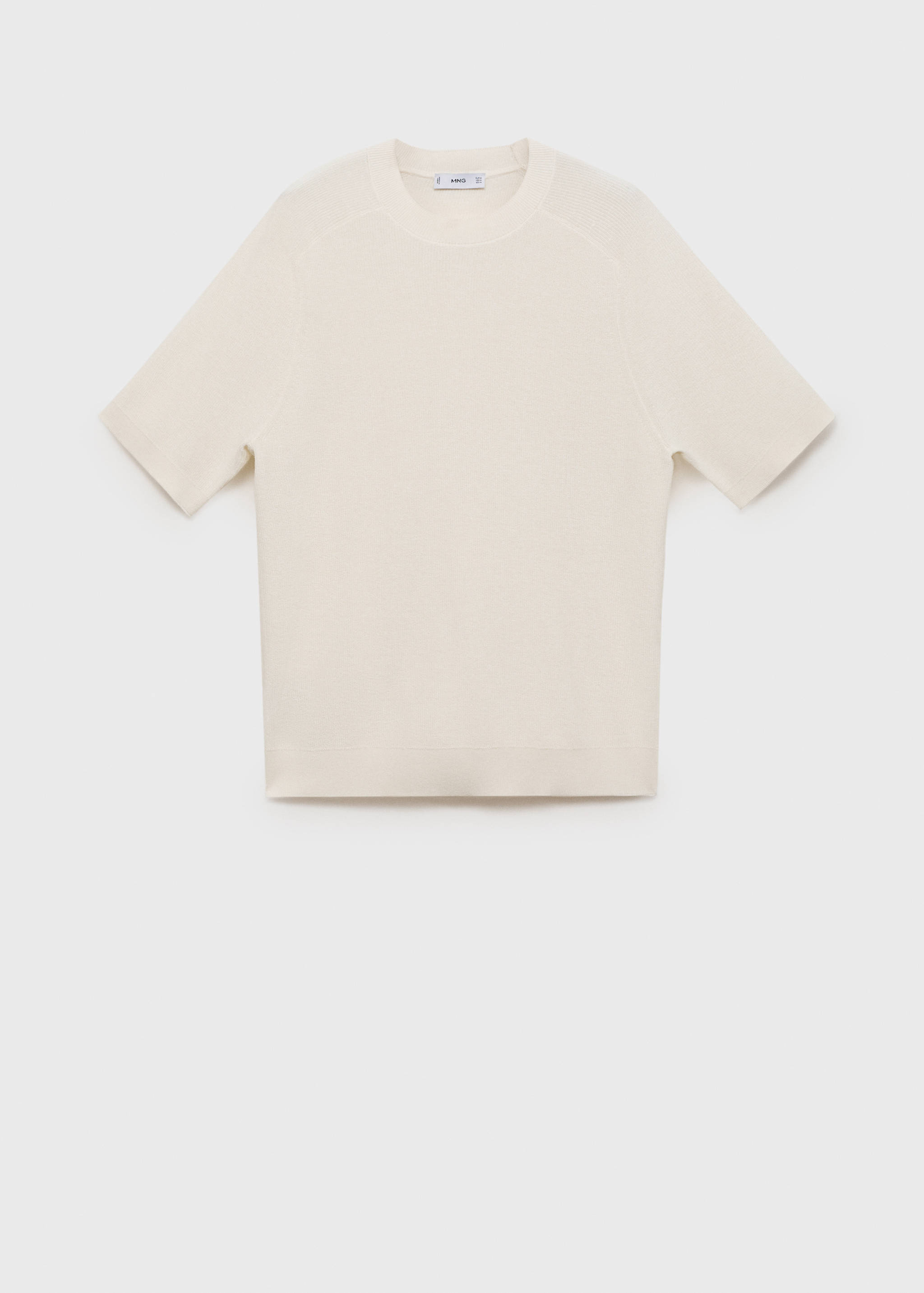 Fijngebreid T-shirt - Artikel zonder model