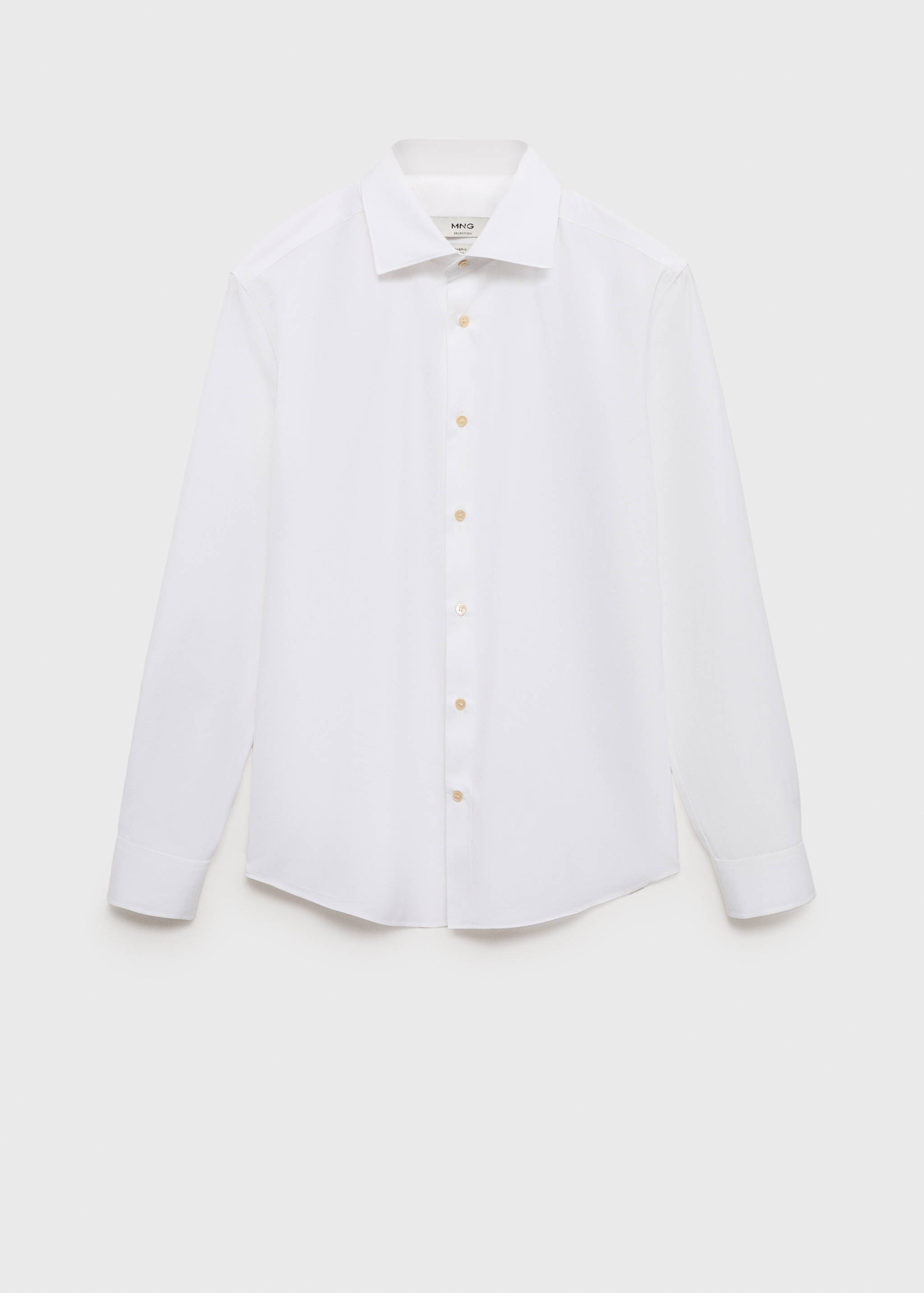 100% cotton slim fit shirt - Article without model