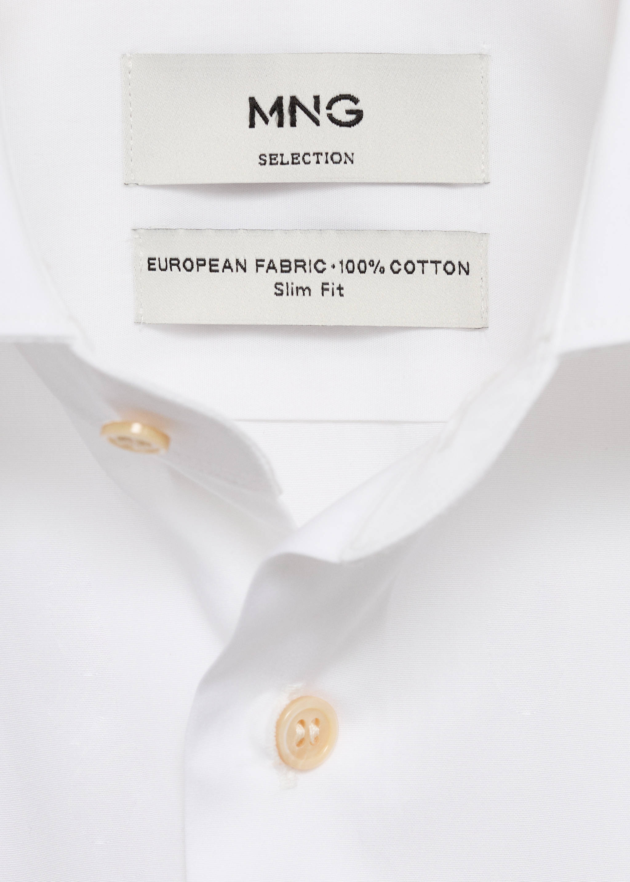 100% cotton slim fit shirt - Details of the article 8