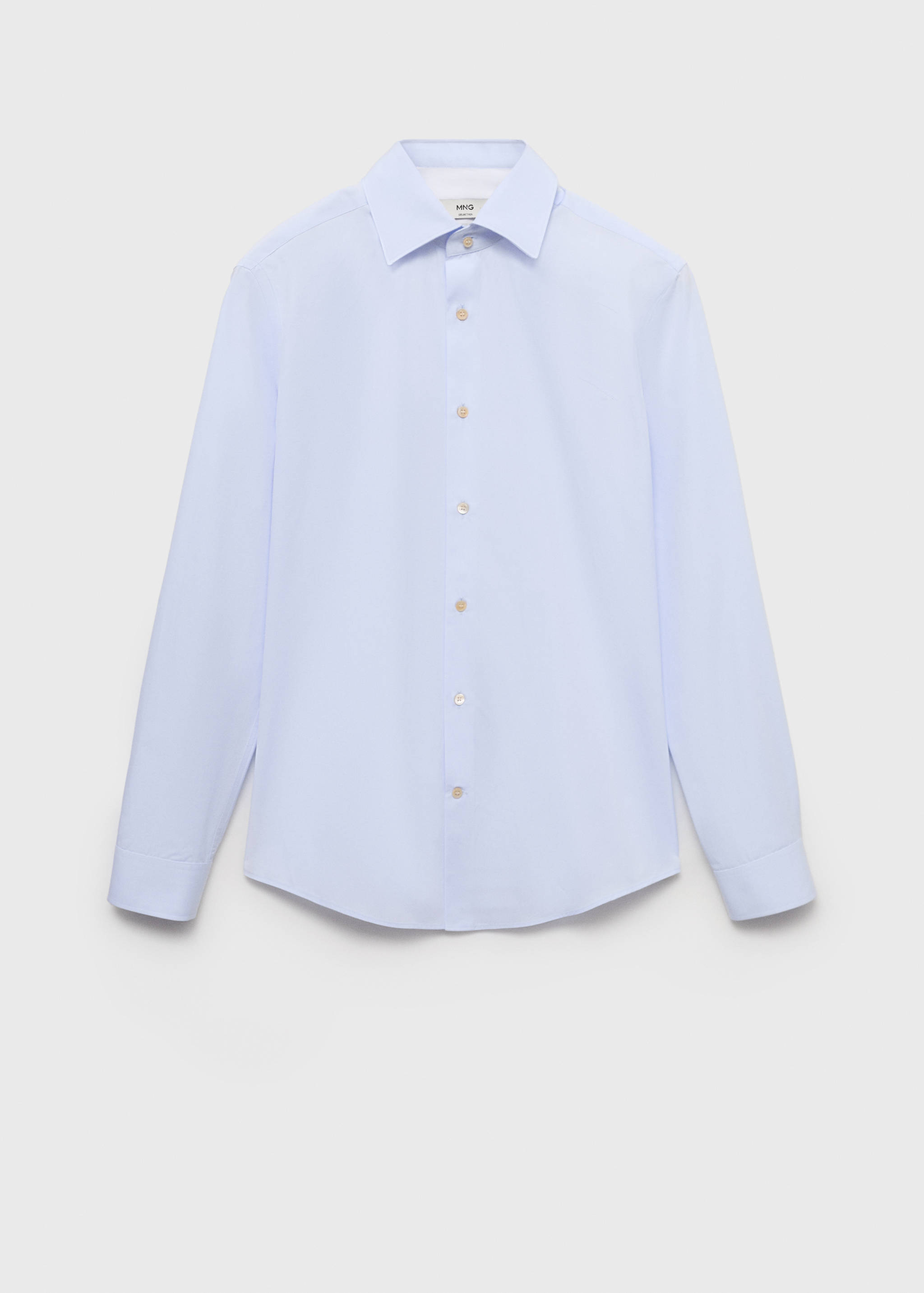 100% cotton slim fit shirt - Article without model