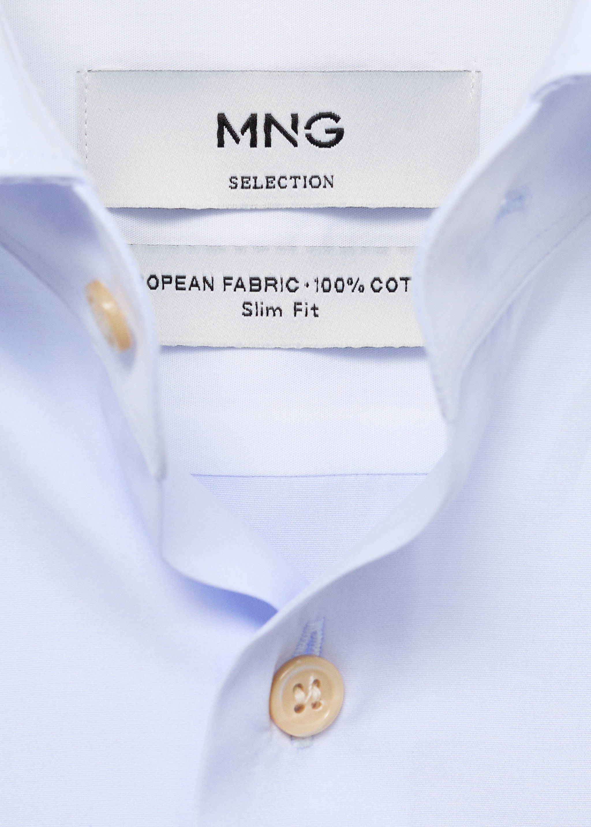 100% cotton slim fit shirt - Details of the article 8