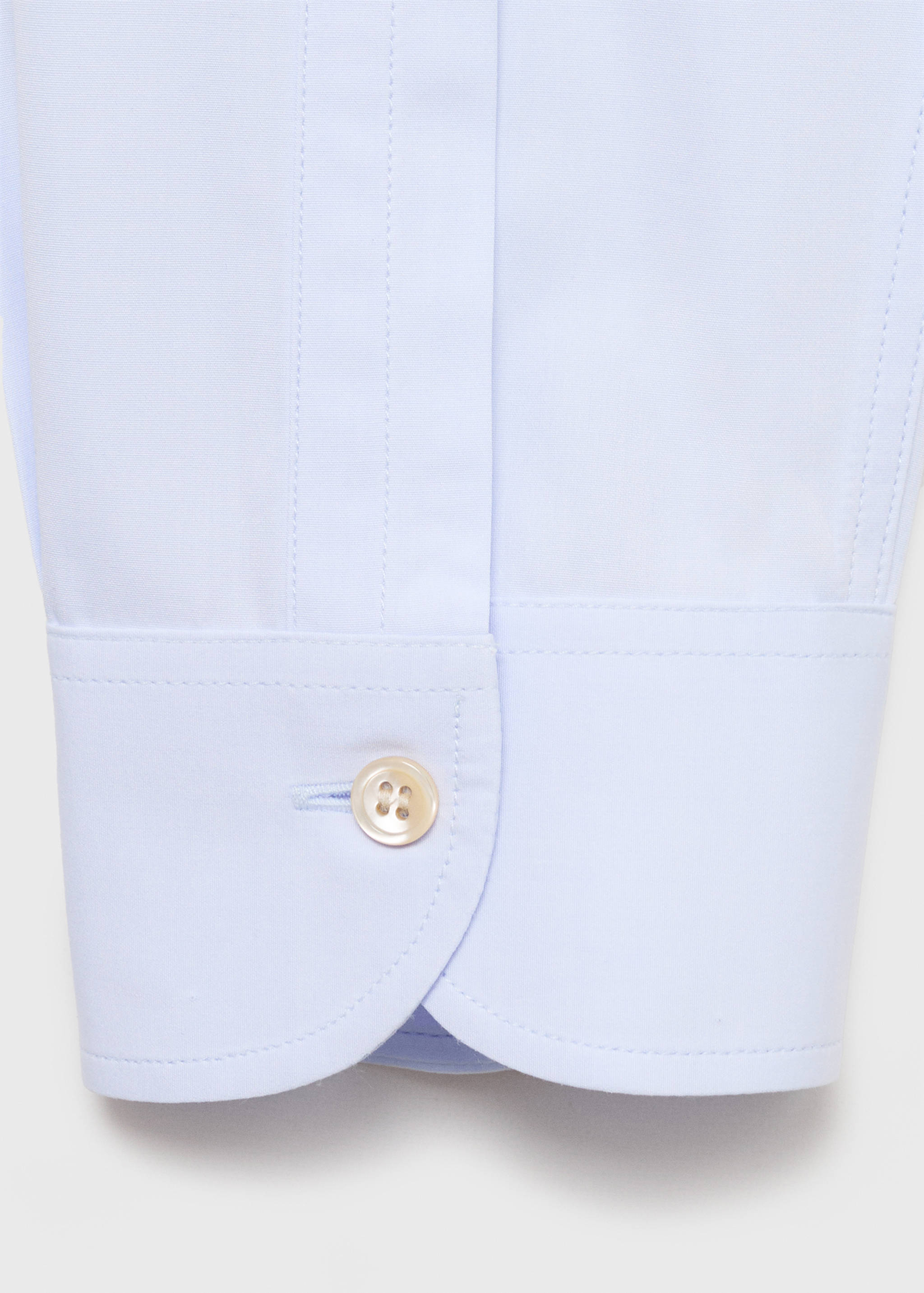100% cotton slim fit shirt - Details of the article 0