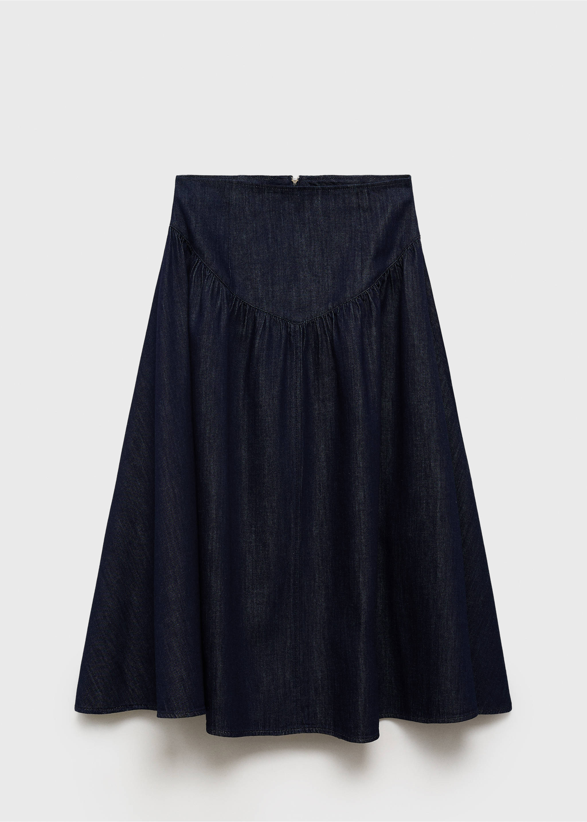 Ausgestellter Jeansrock - Artikel ohne Model, Blau. Ref: 87067910-00.