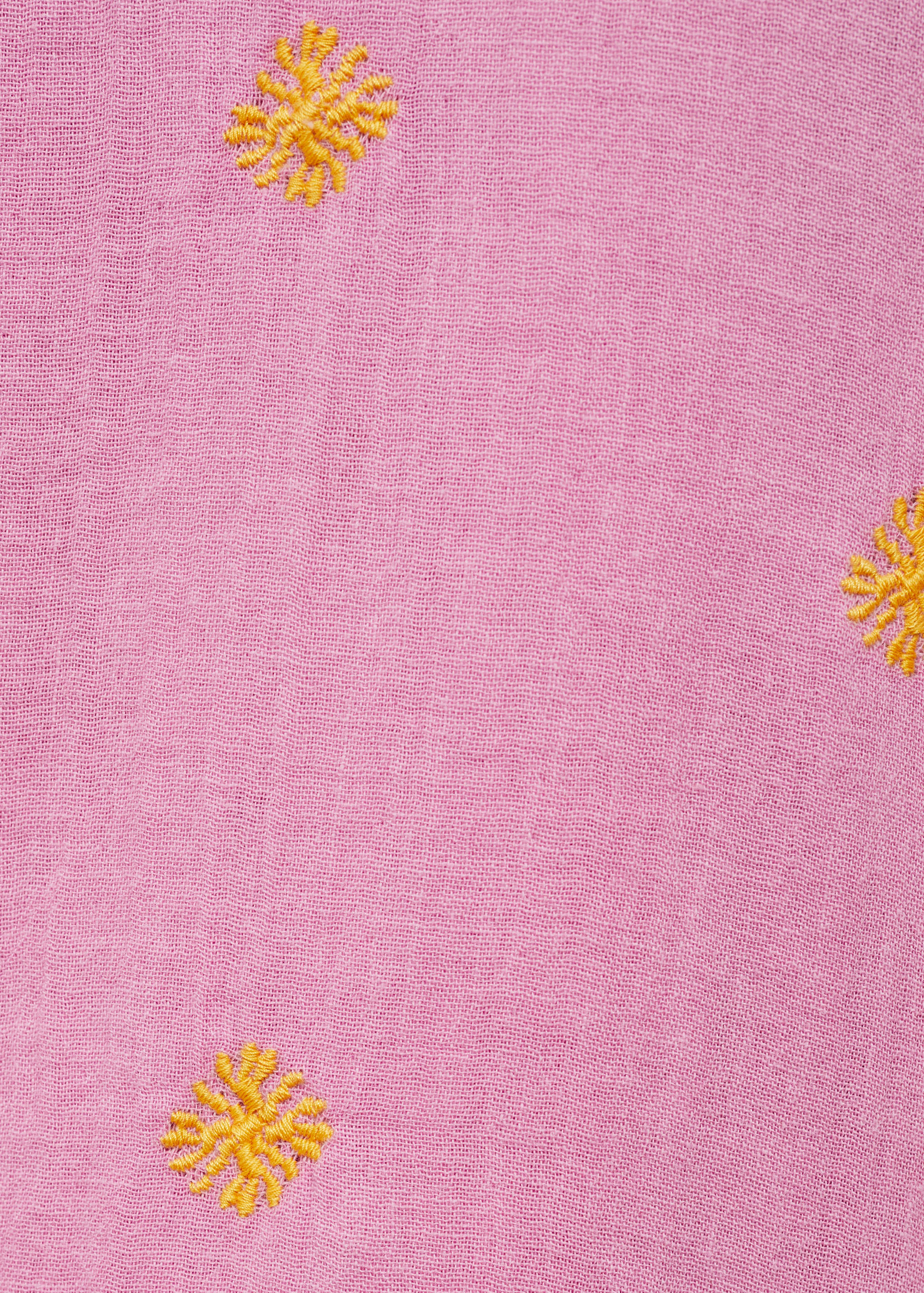 Pantalón culotte bordado - Detalle del artículo 0