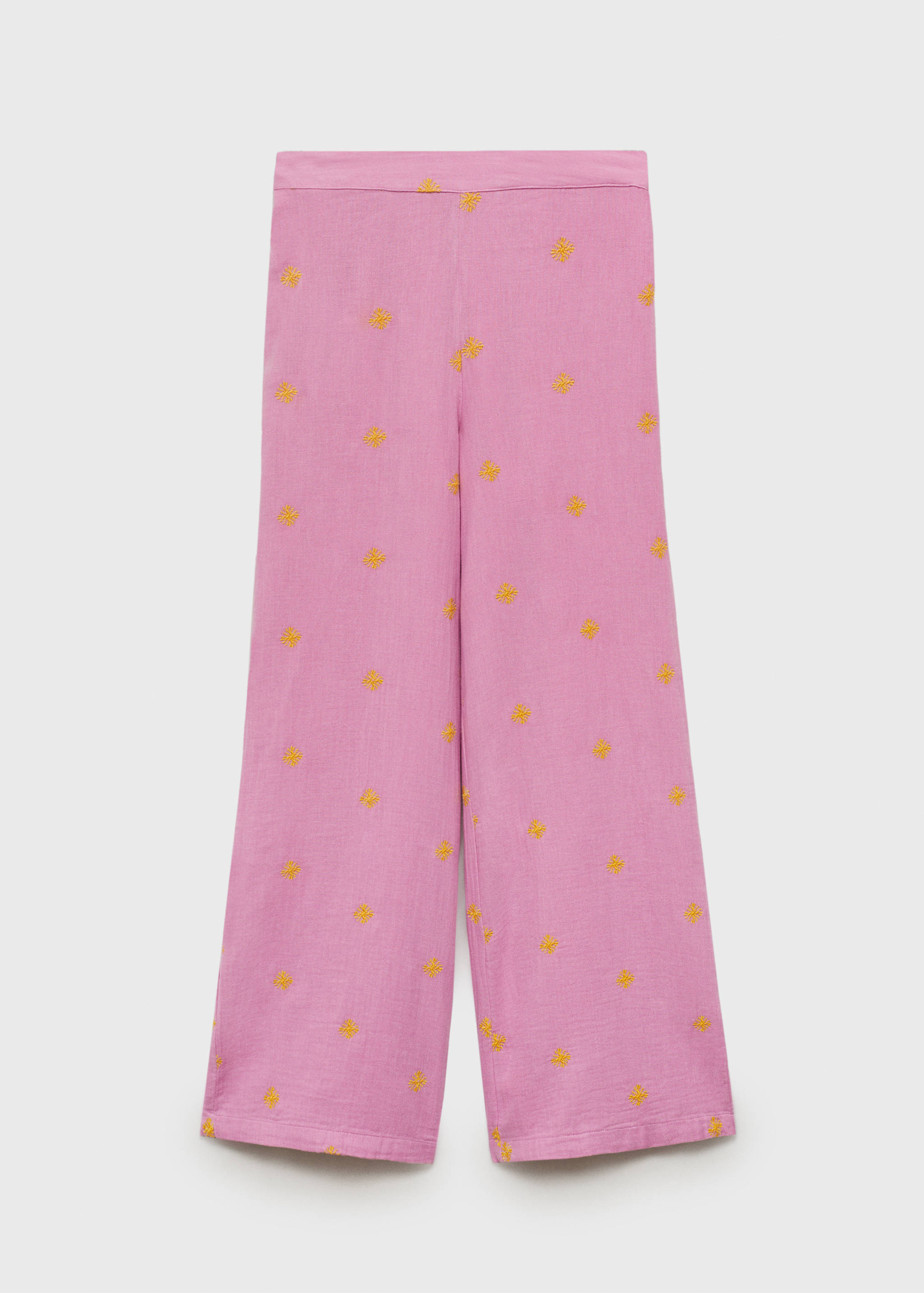 Pantalón culotte bordado - Artículo sin modelo