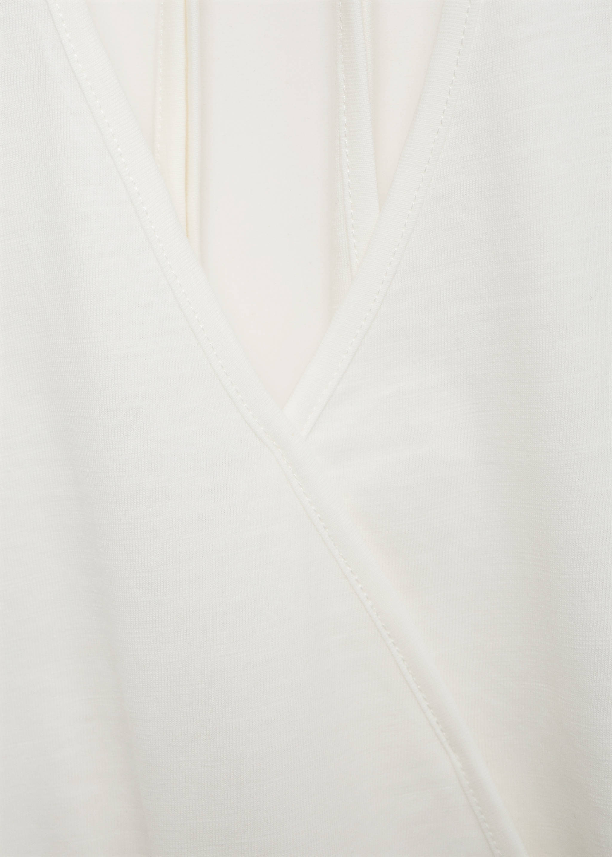 Halter-neck crossover top - Details of the article 8