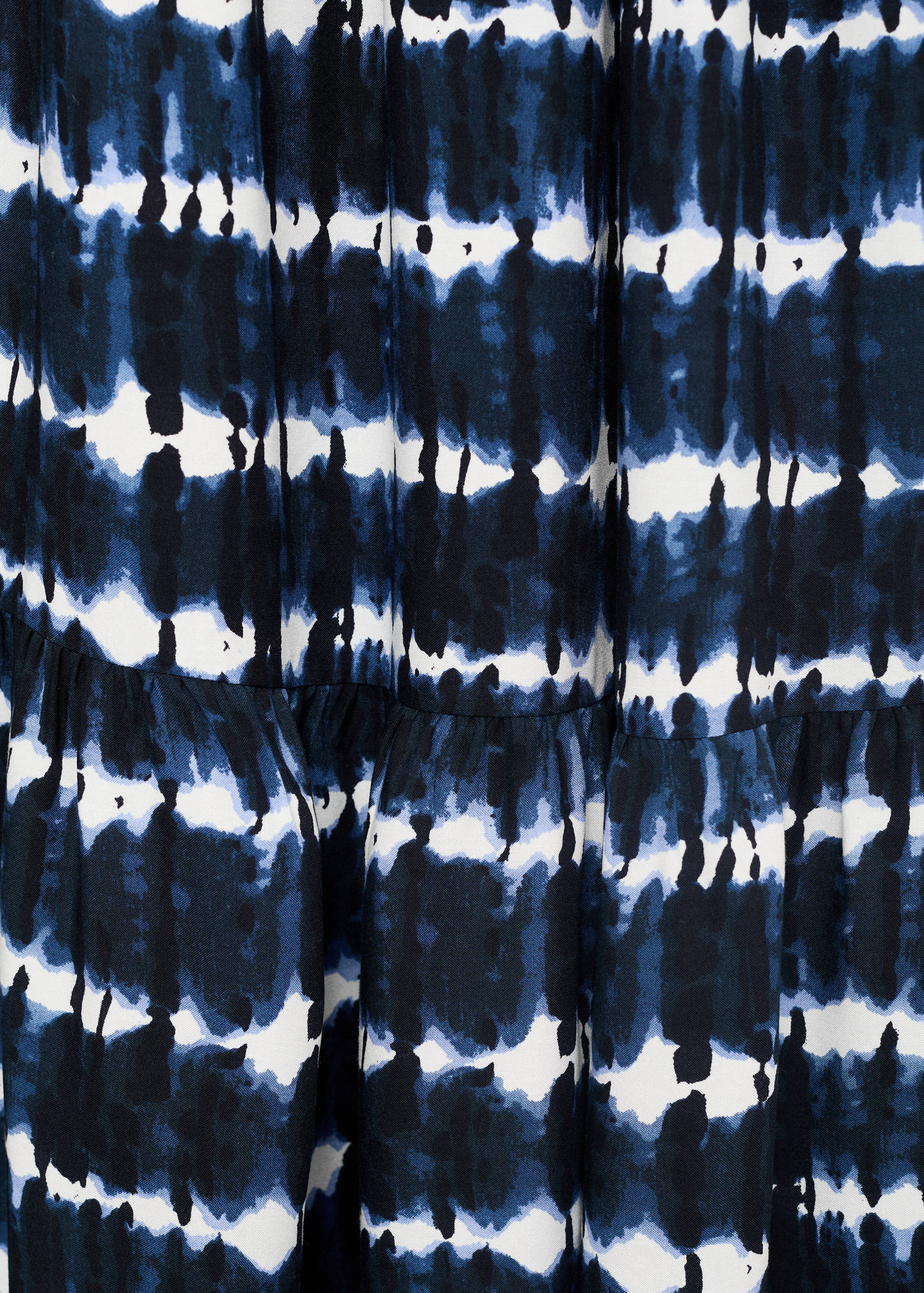 Long tie-dye skirt - Details of the article 0