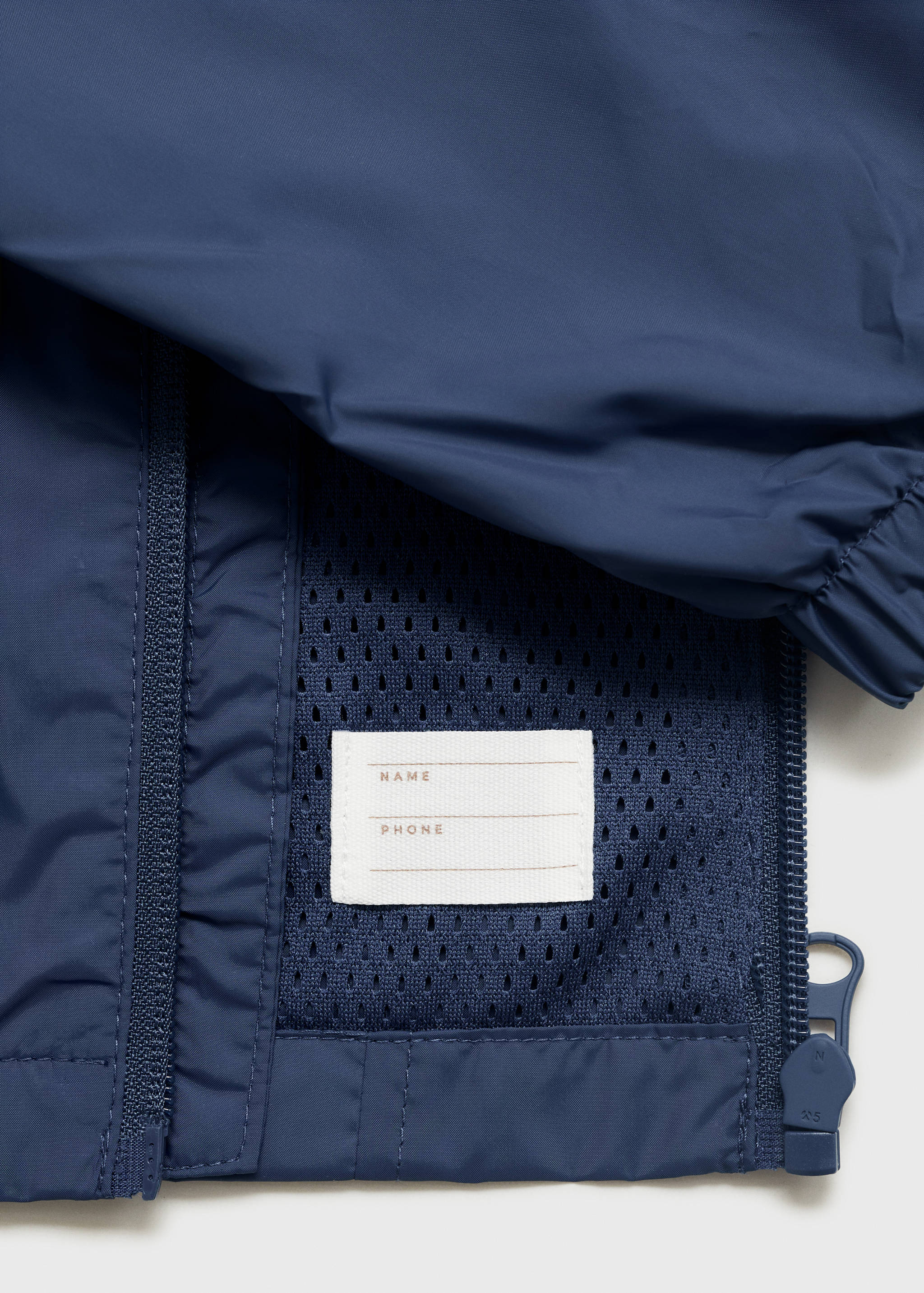 Parka impermeable capucha - Detalle del artículo 0