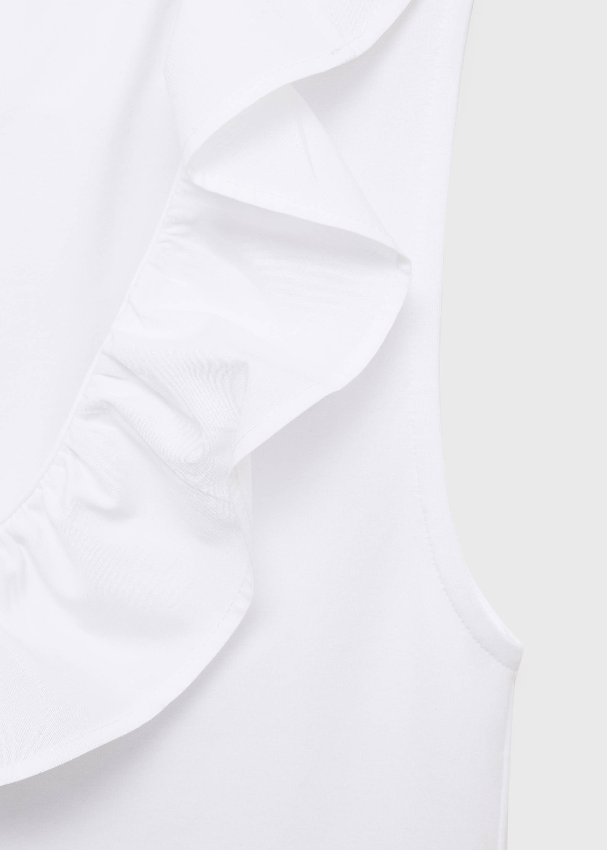 Cotton top with ruffles - Details of the article 8