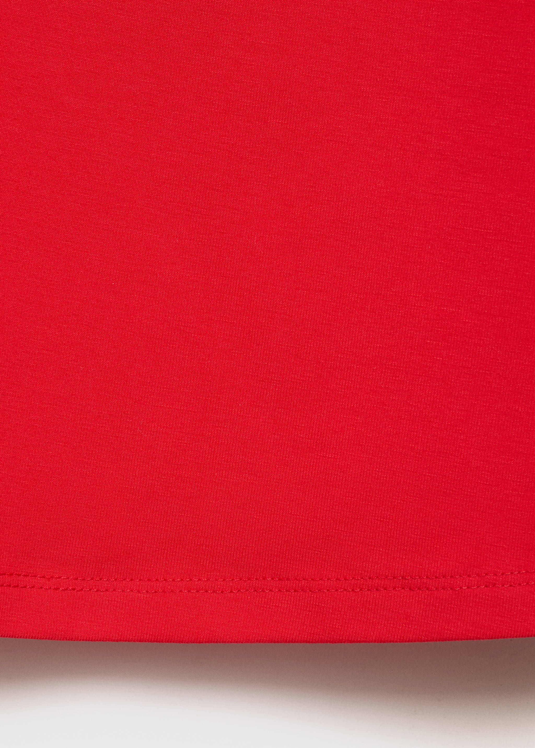 Cotton top with ruffles - Details of the article 0