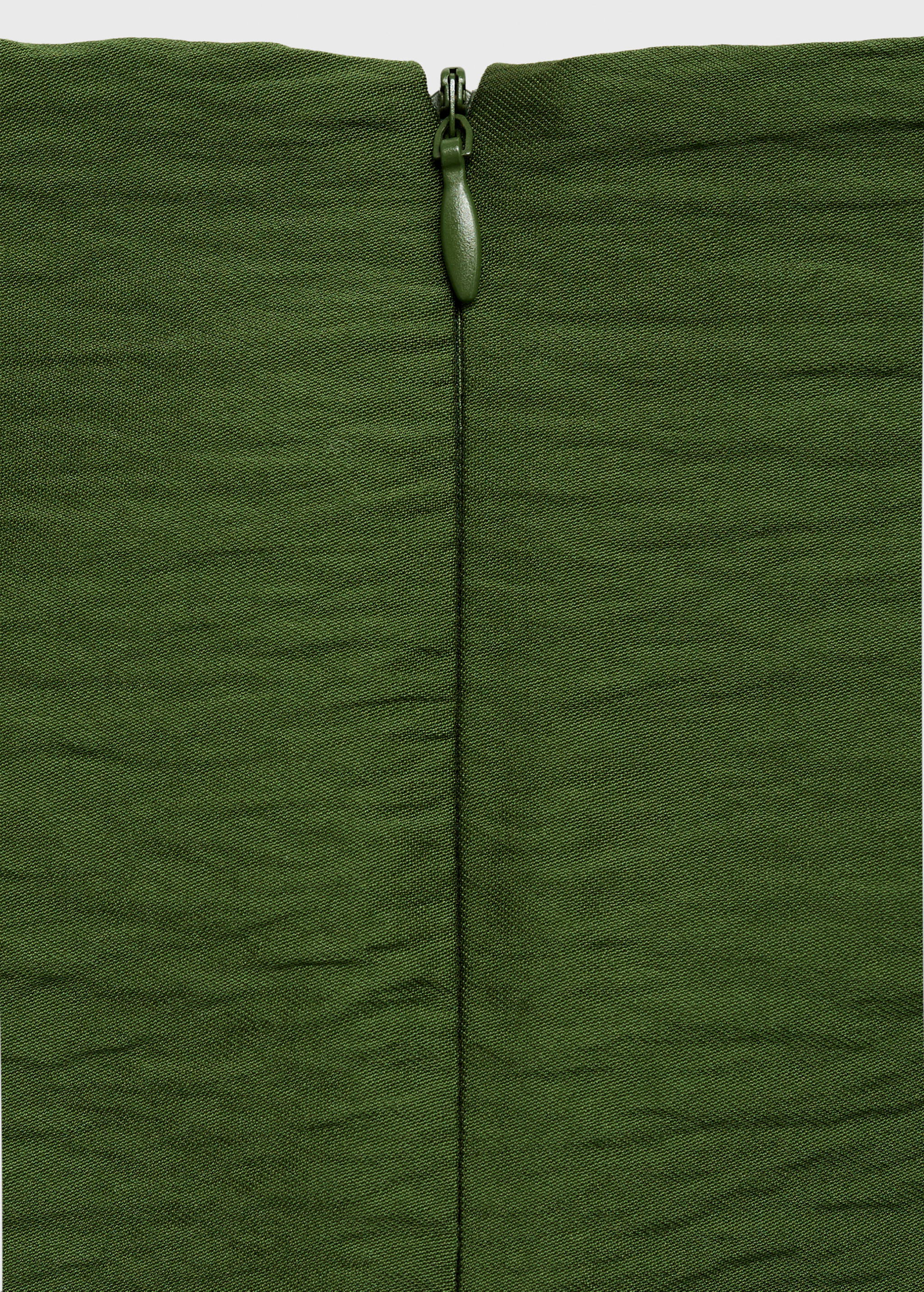 Robe texturée drapée - Détail de l'article 0