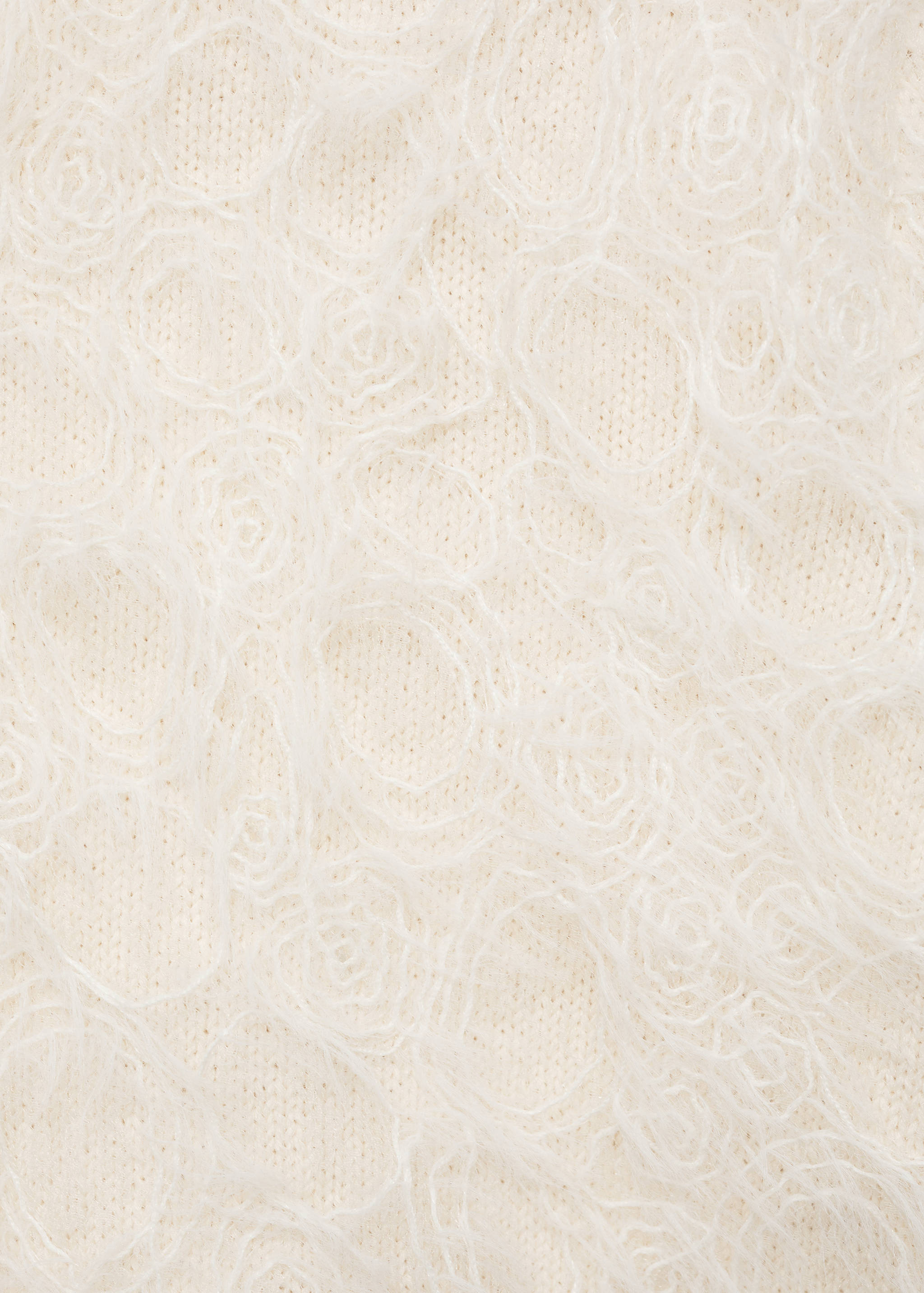 Knitted cropped cardigan - Details of the article 0