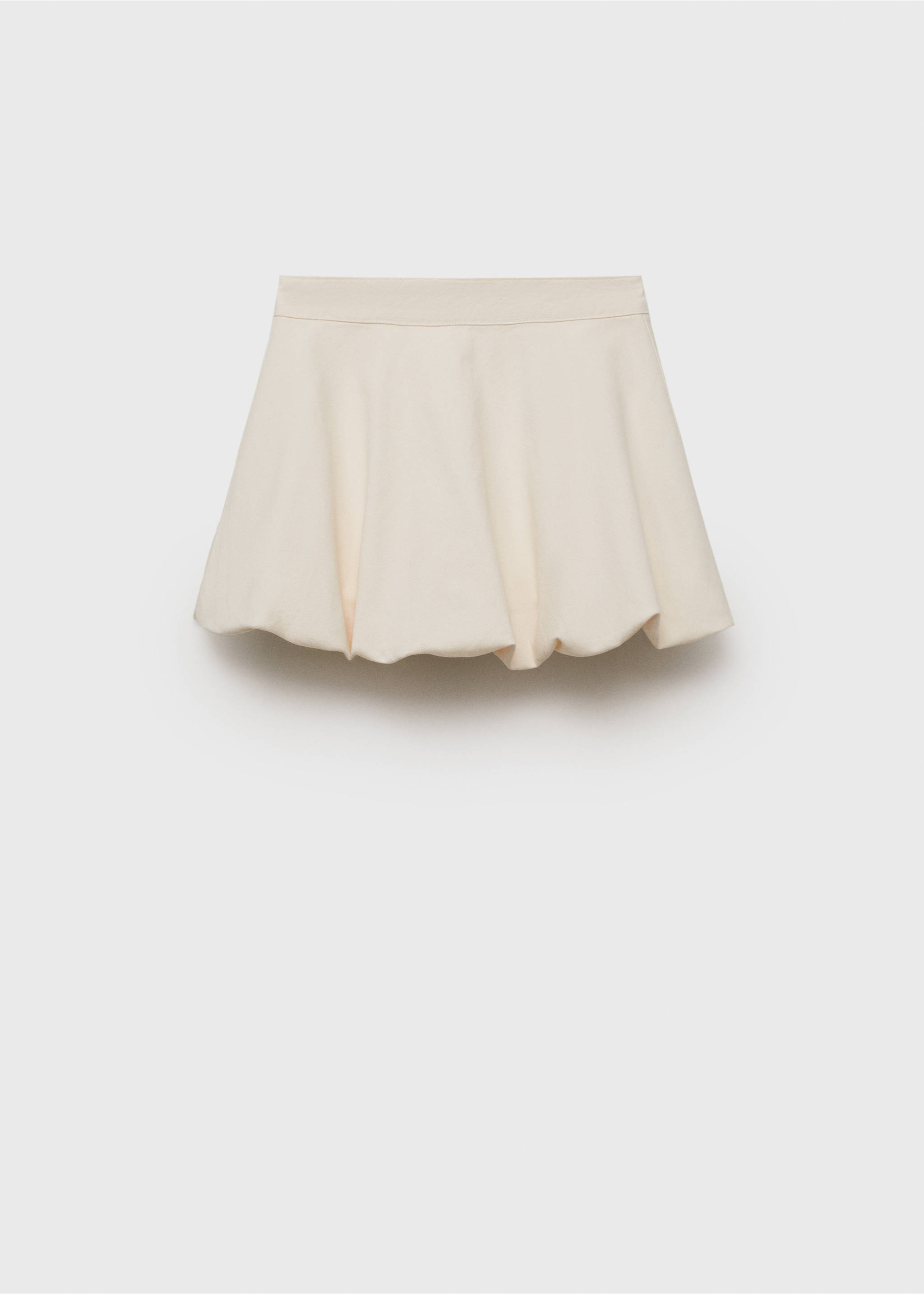 Mini balloon skirt - Article without model, Off White. Ref: 87068650-00.
