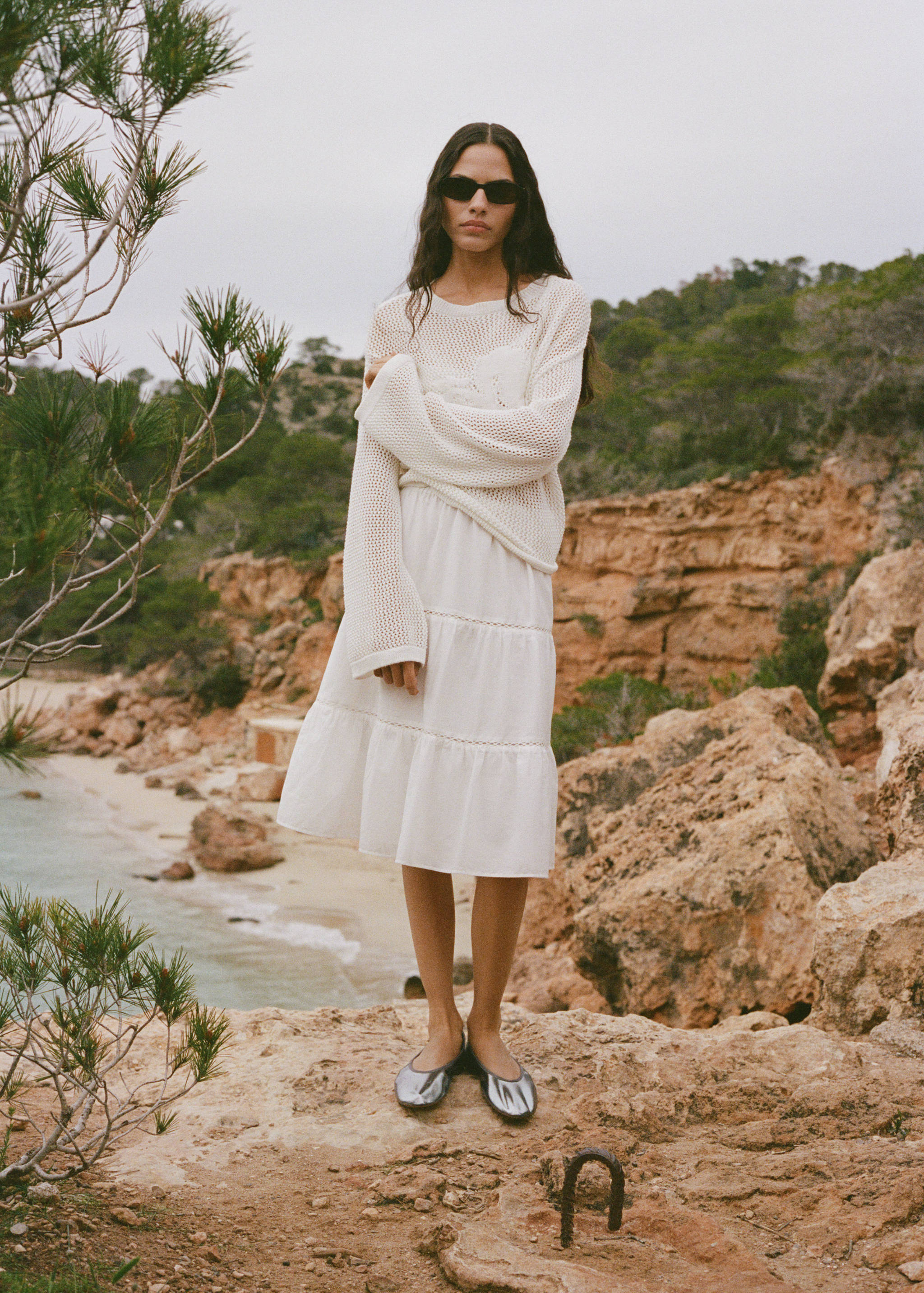 Metallic ballet flats - Details of the article 9