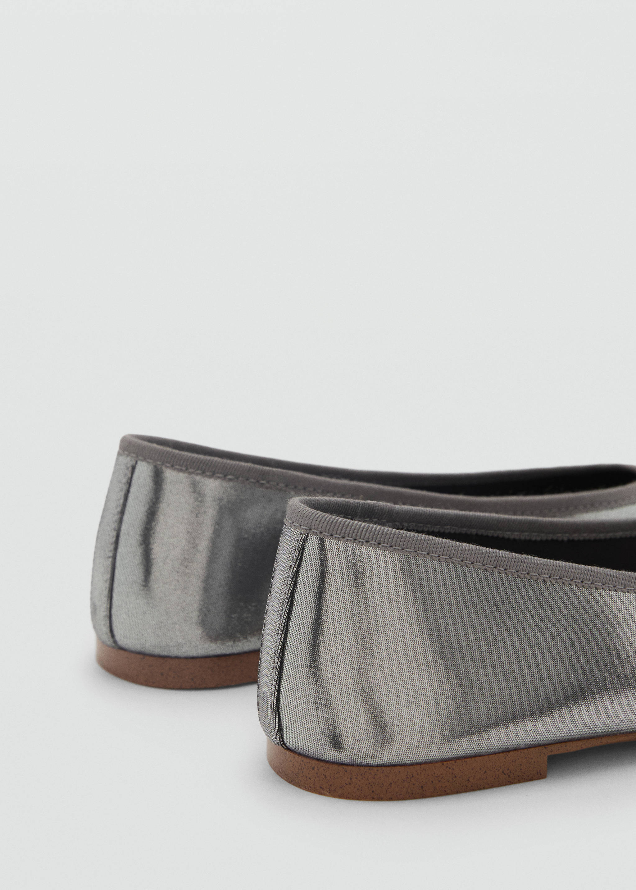 Metallic ballet flats - Details of the article 1