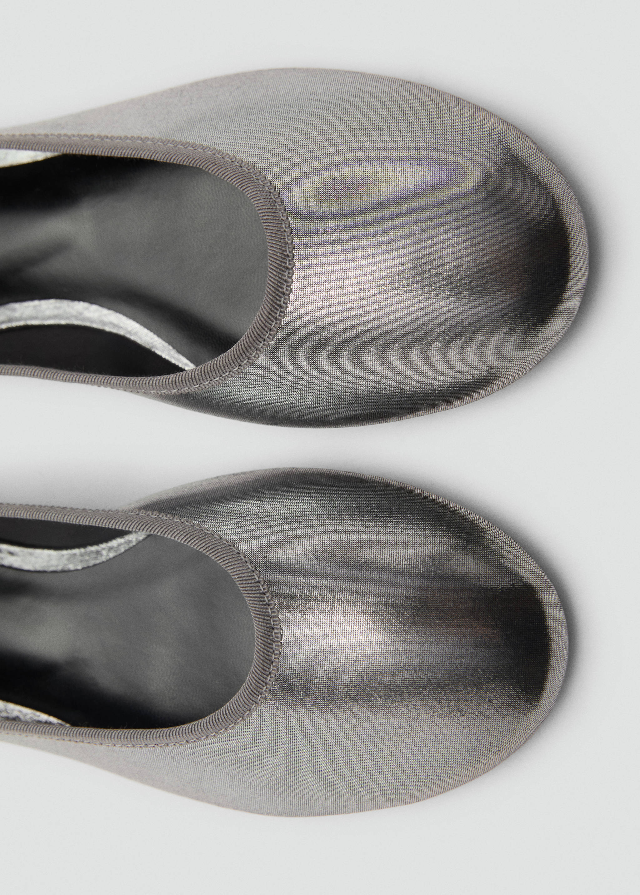 Metallic ballet flats - Details of the article 2