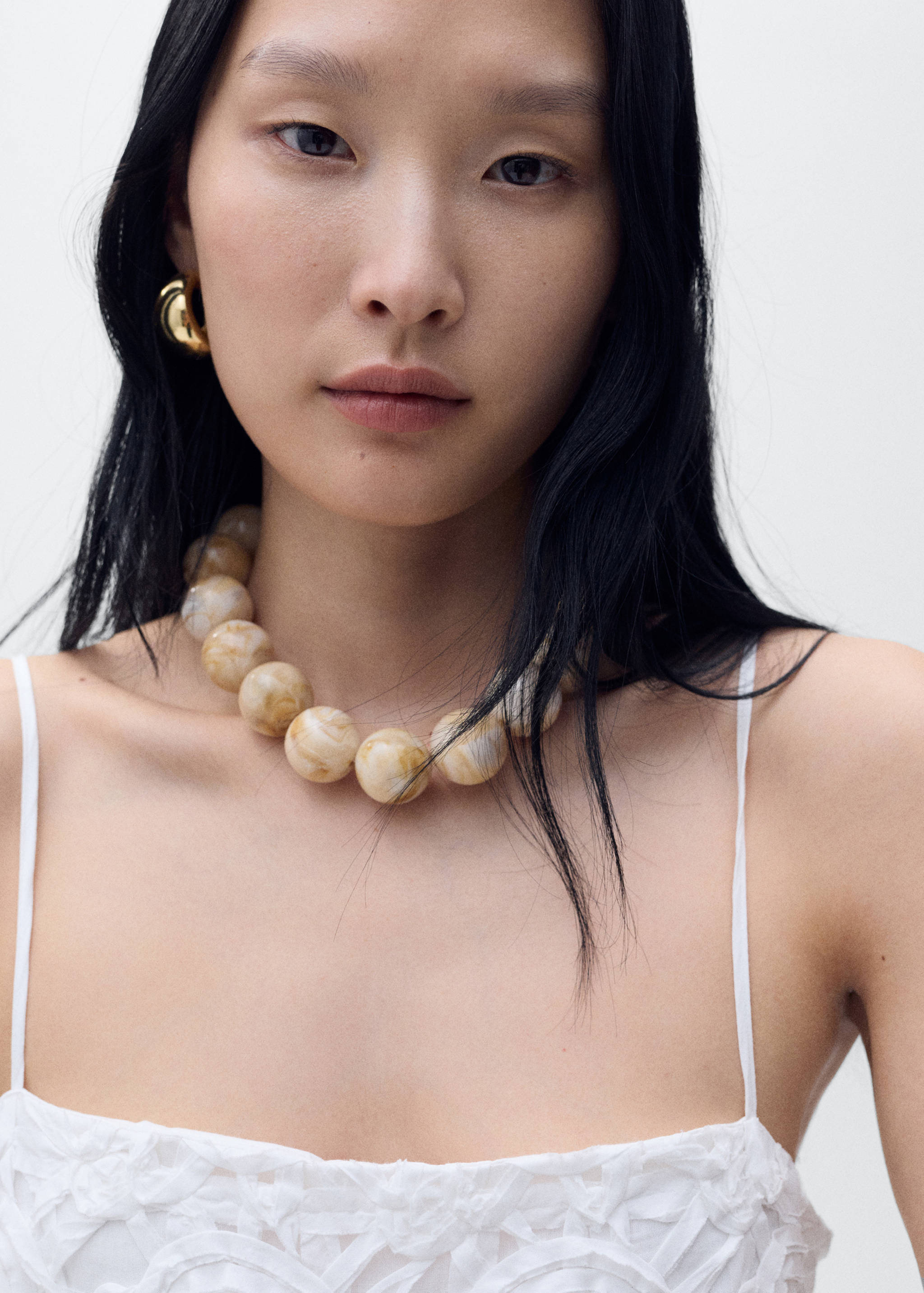 Floral textured dress - Details of the article 2