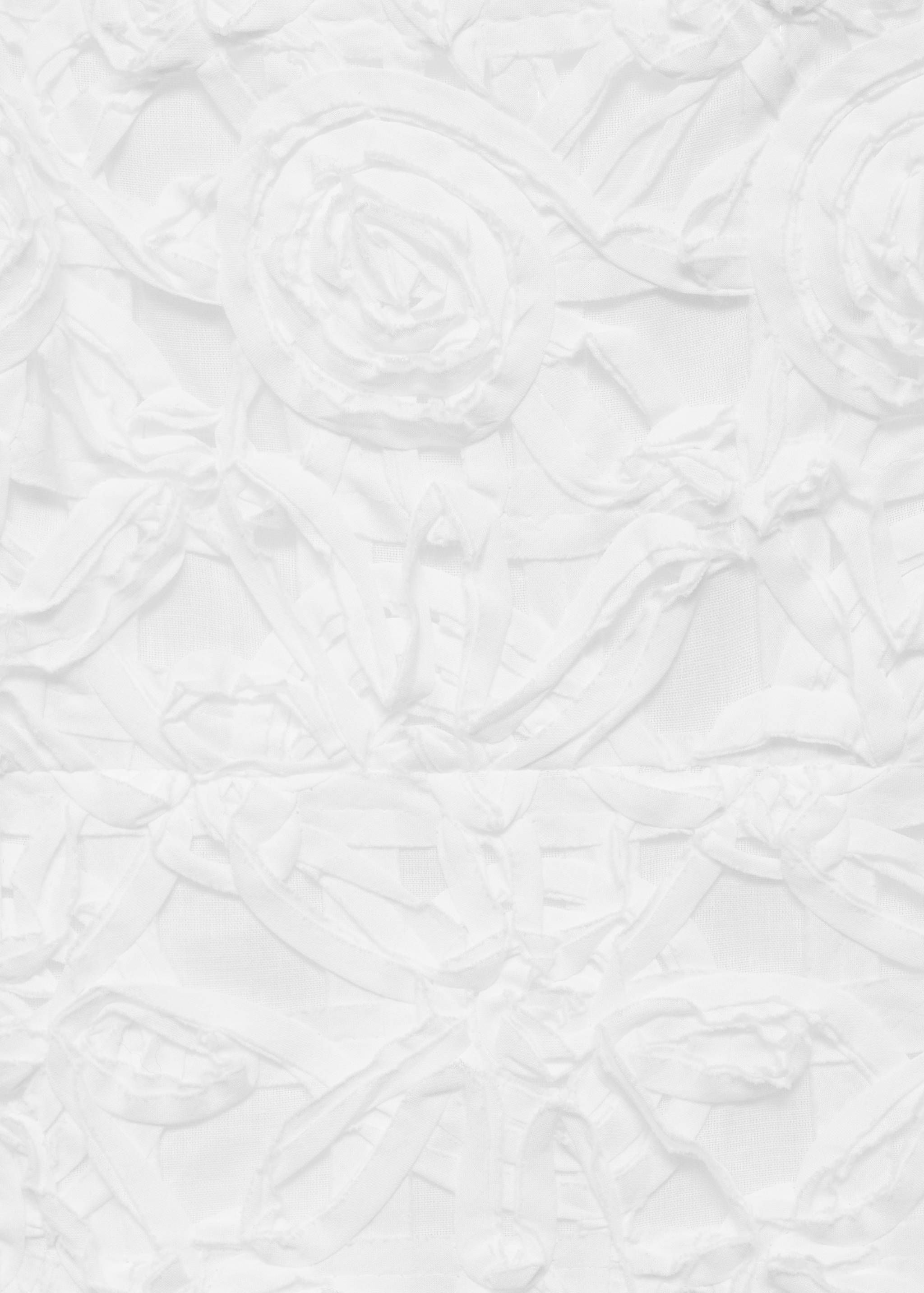 Floral textured dress - Details of the article 0