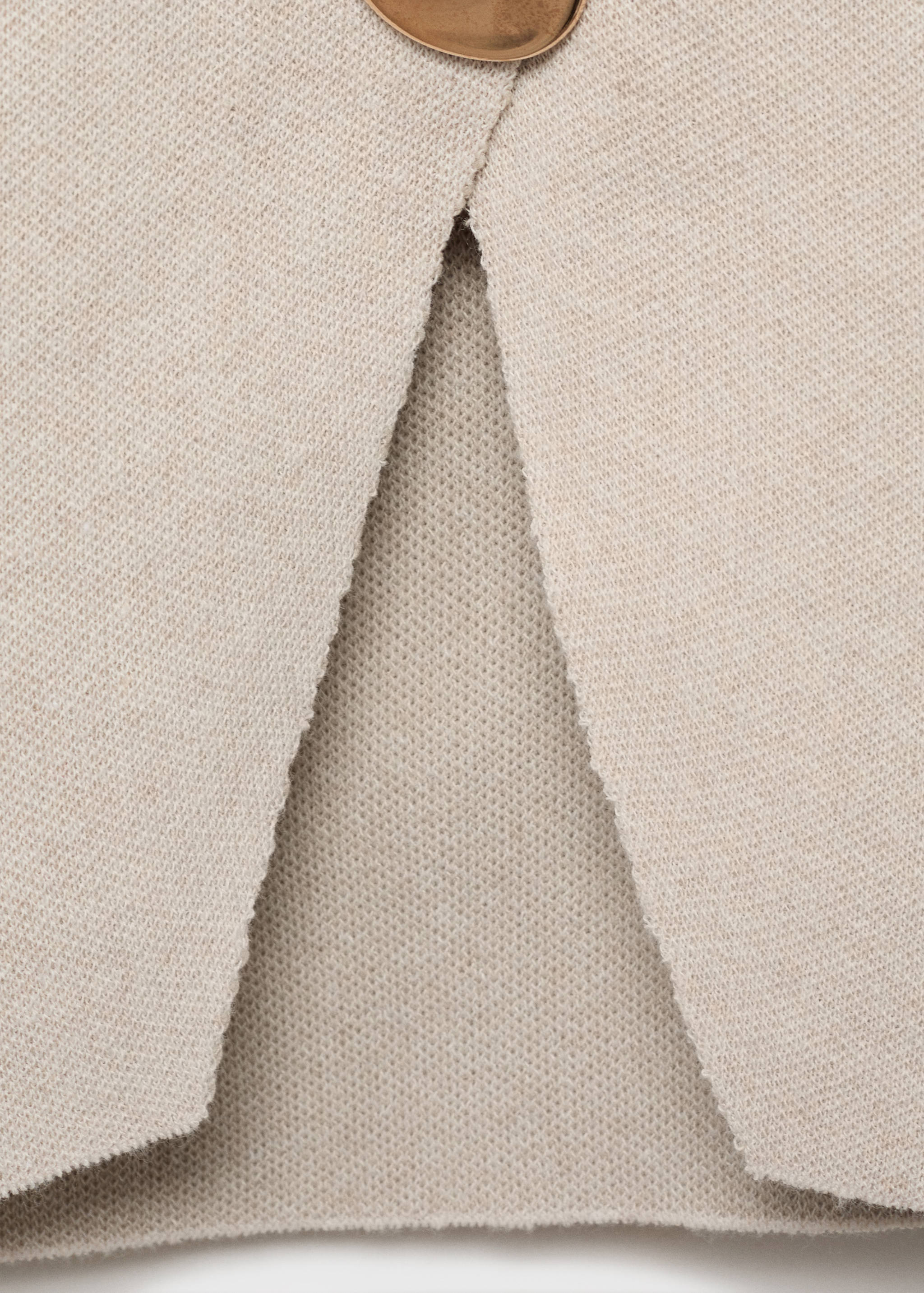 Fine-knit jacket with jewel buttons - Details of the article 8
