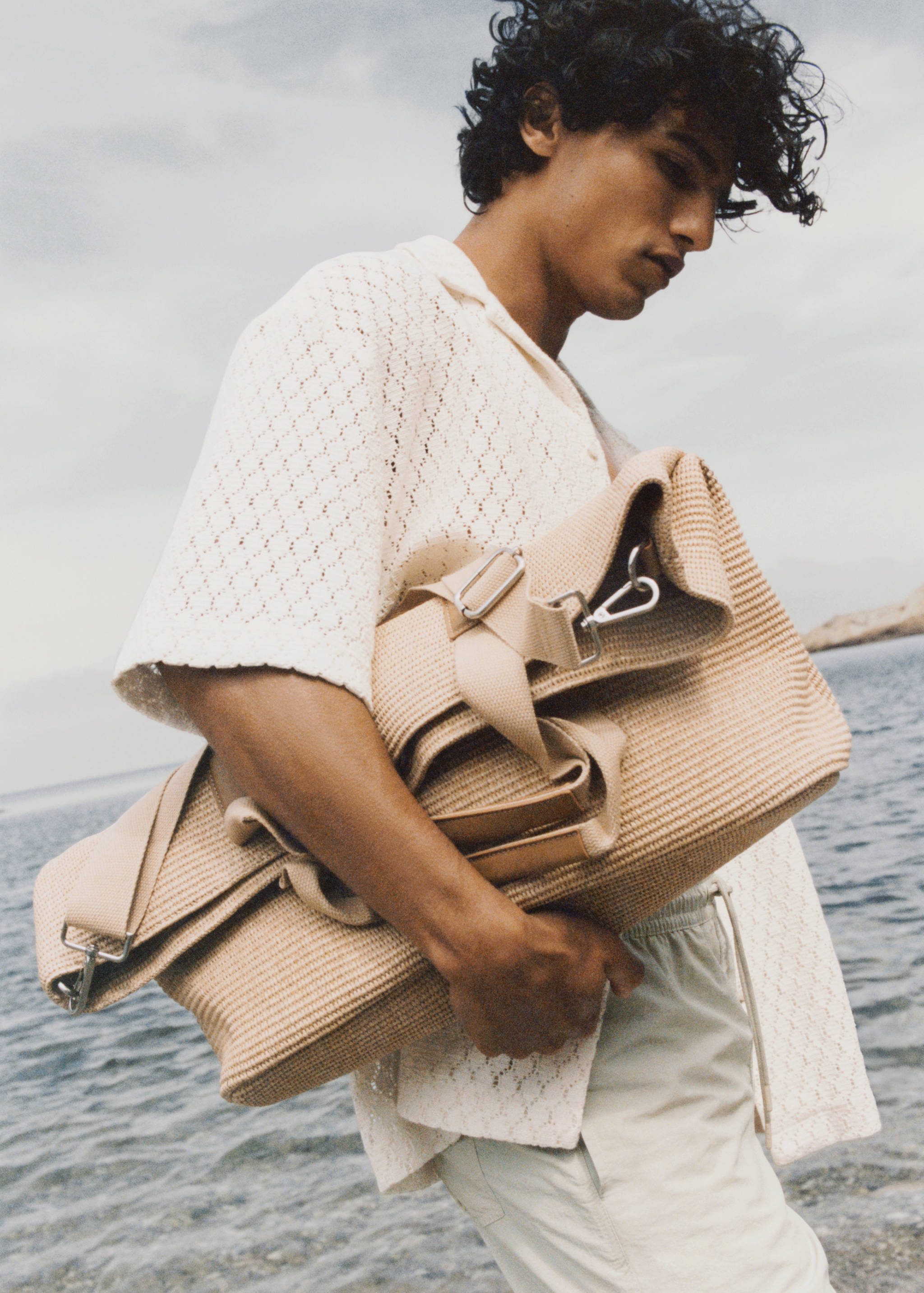 Tote Bag aus Raffiabast - Allgemeine Ansicht