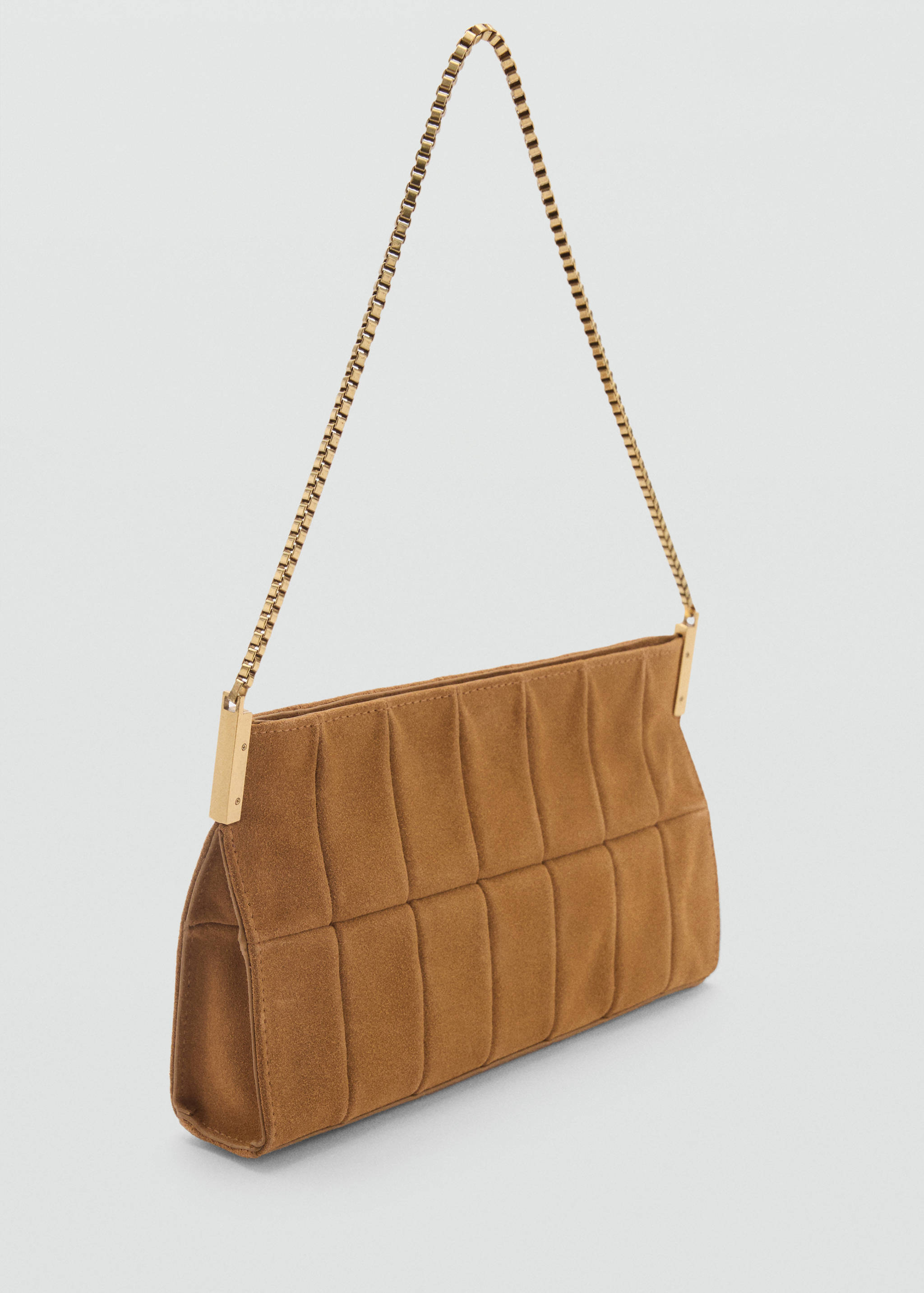 Baguette Bag aus Wildleder - Mittlere Ansicht