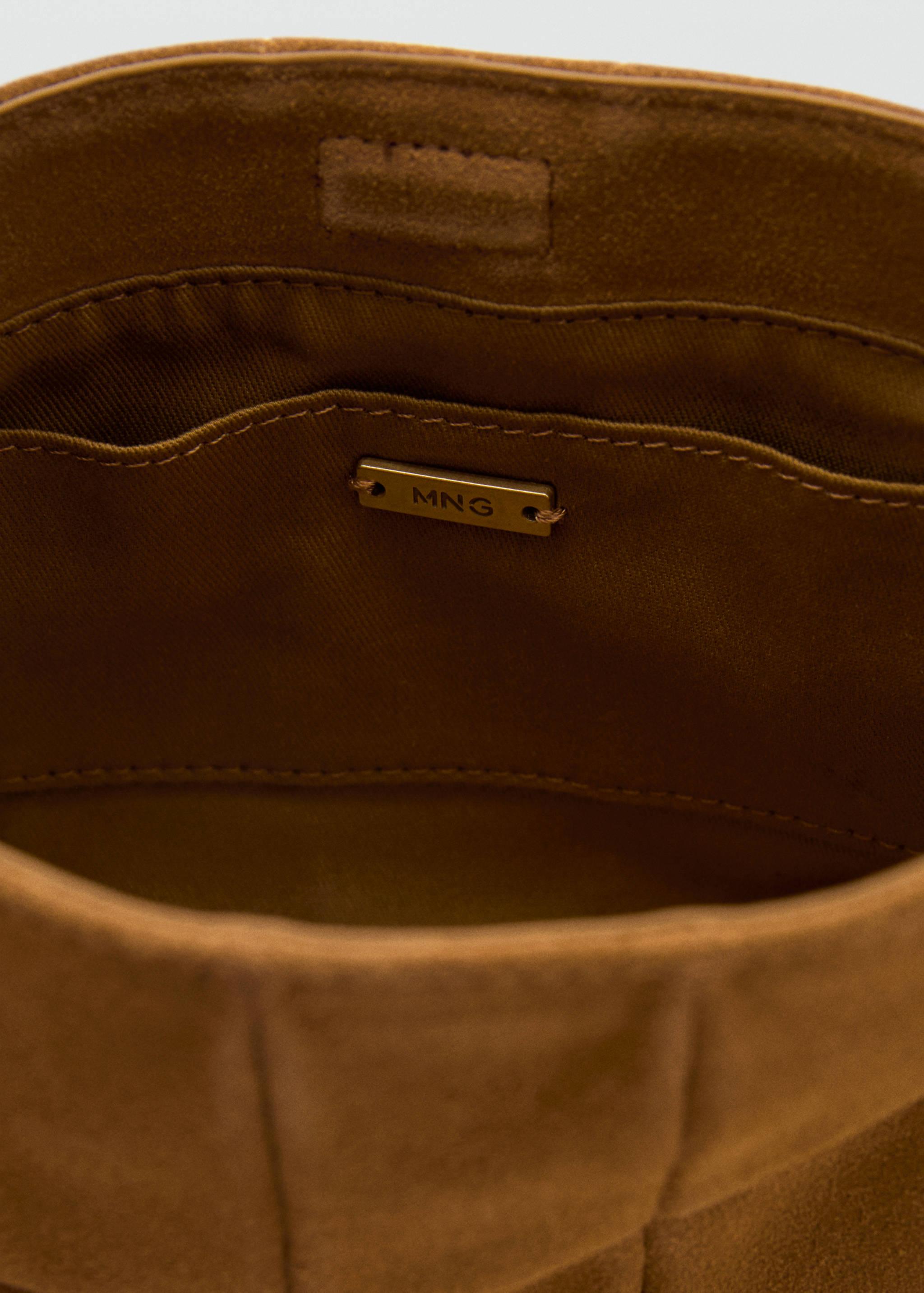 Baguette Bag aus Wildleder - Detail des Artikels 1