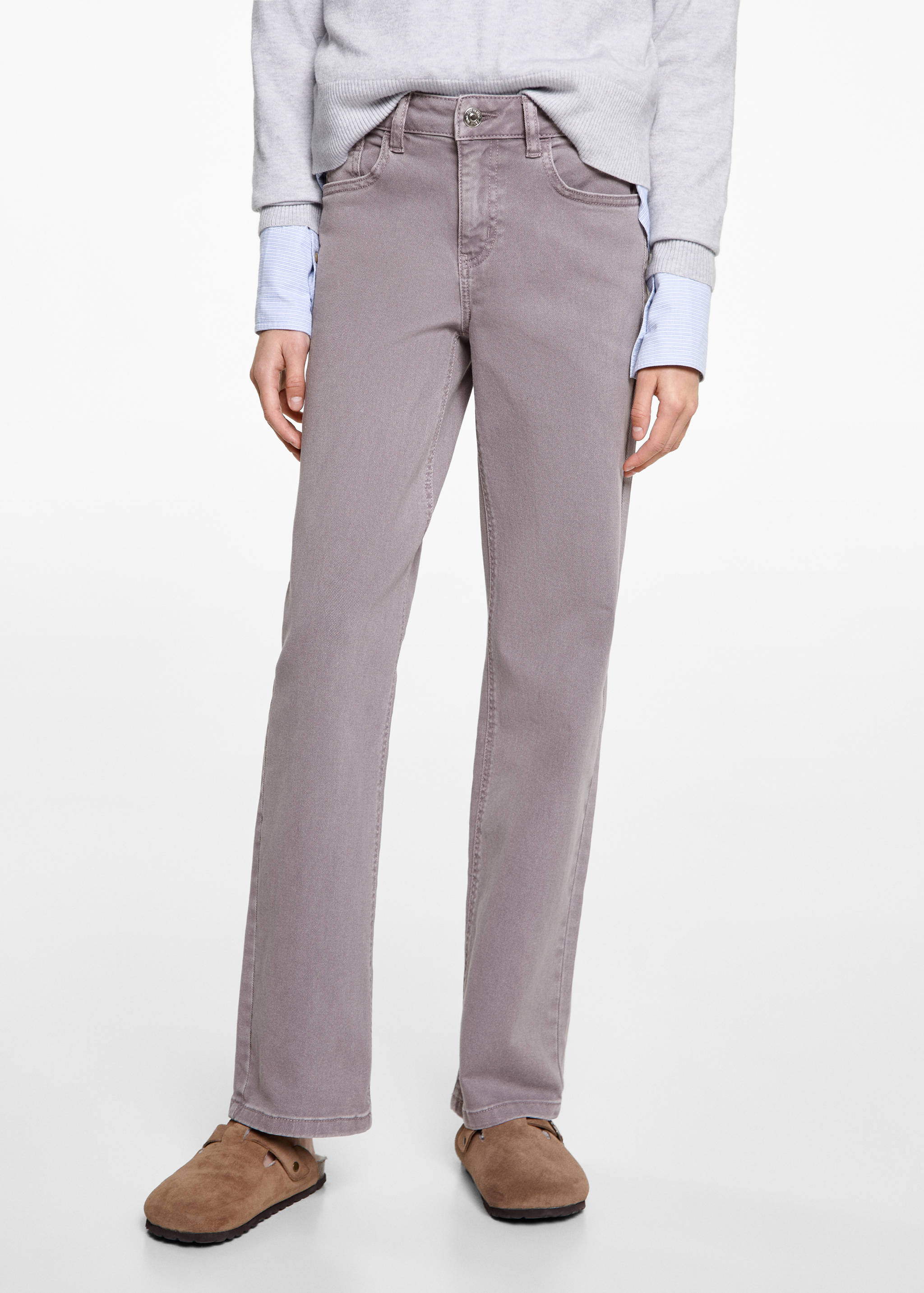 Straight fit jeans - Medium plane