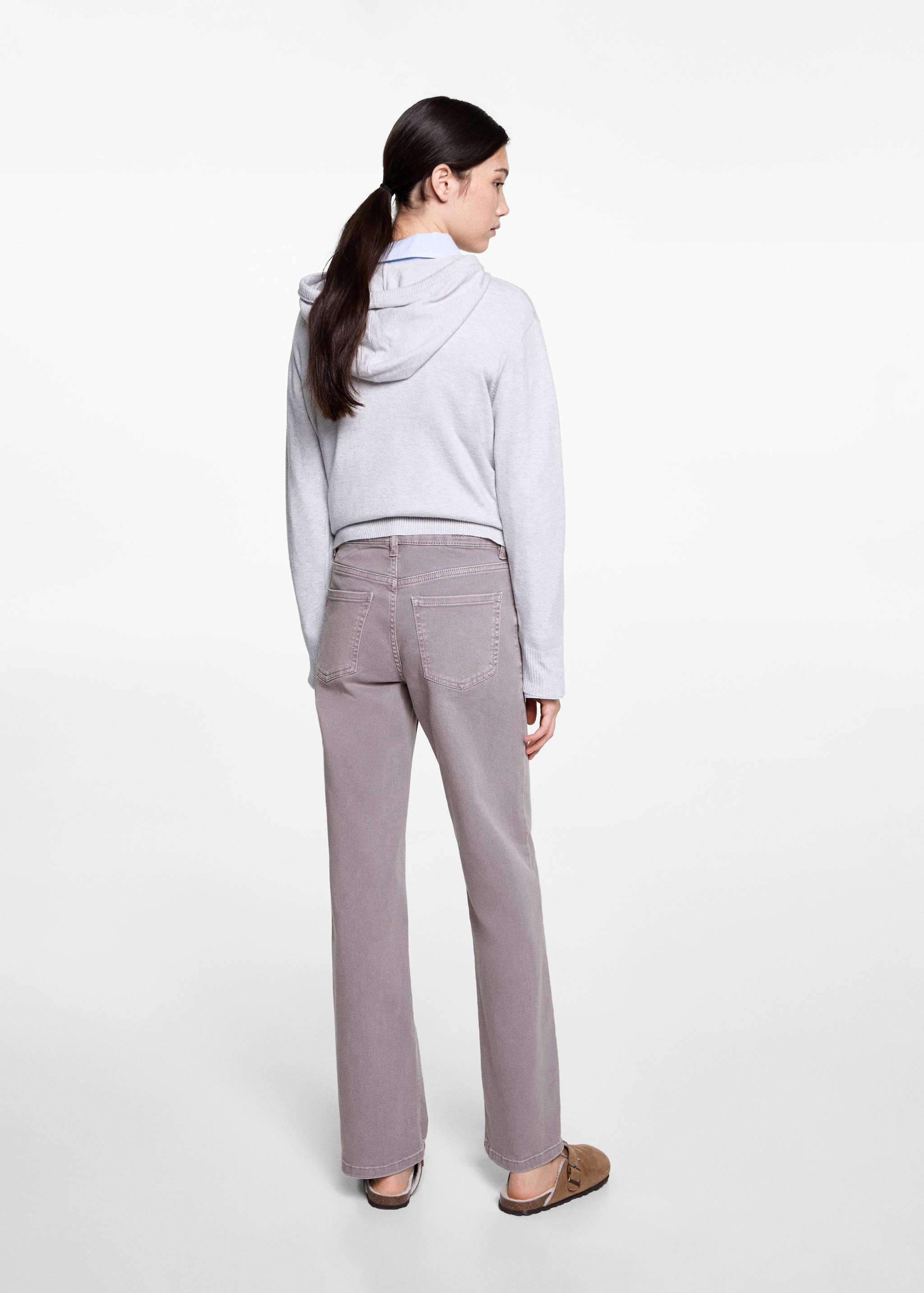 Straight fit jeans - Reverse of the article