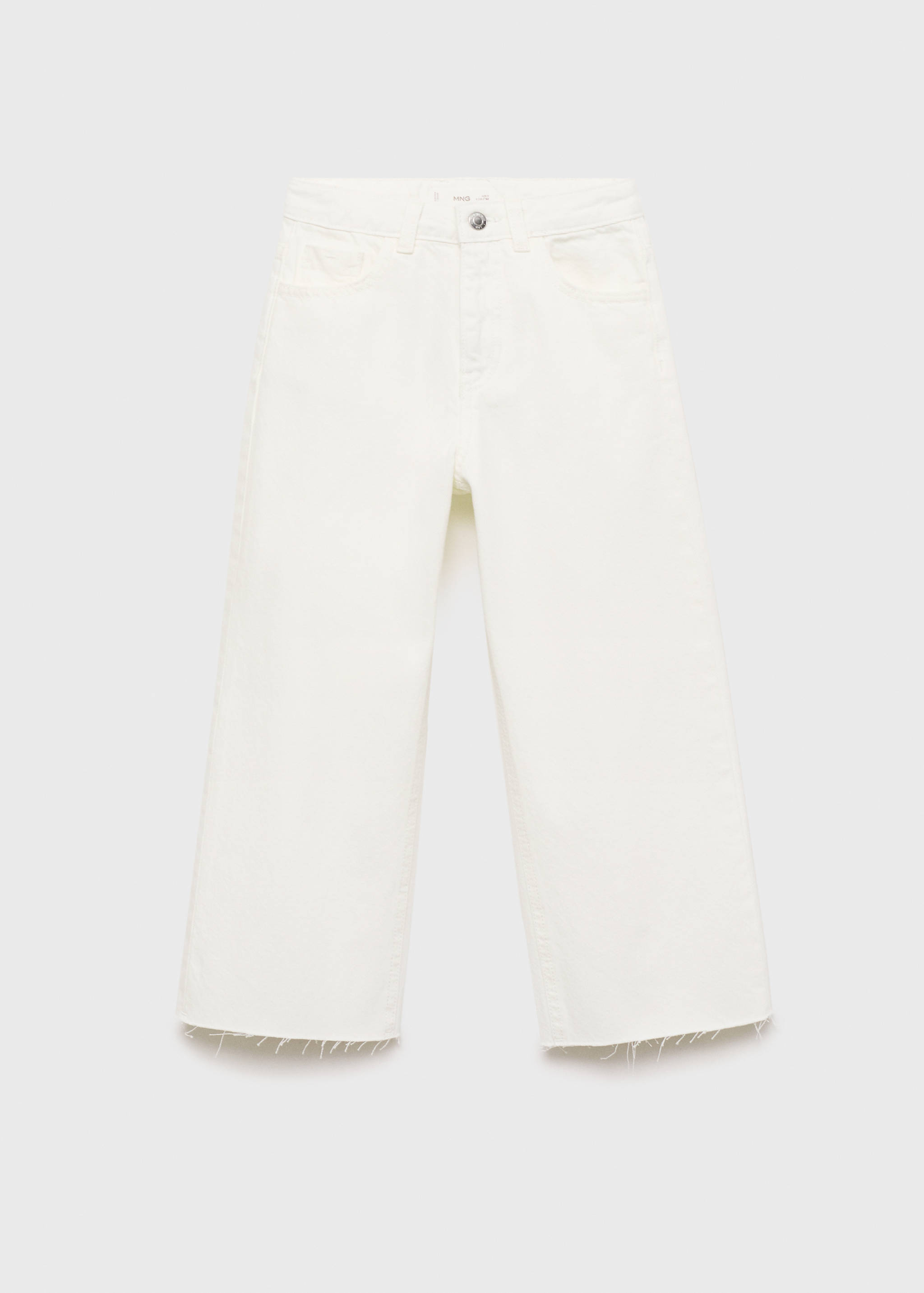 Jeans culotte mid-waist comfort - Article without model