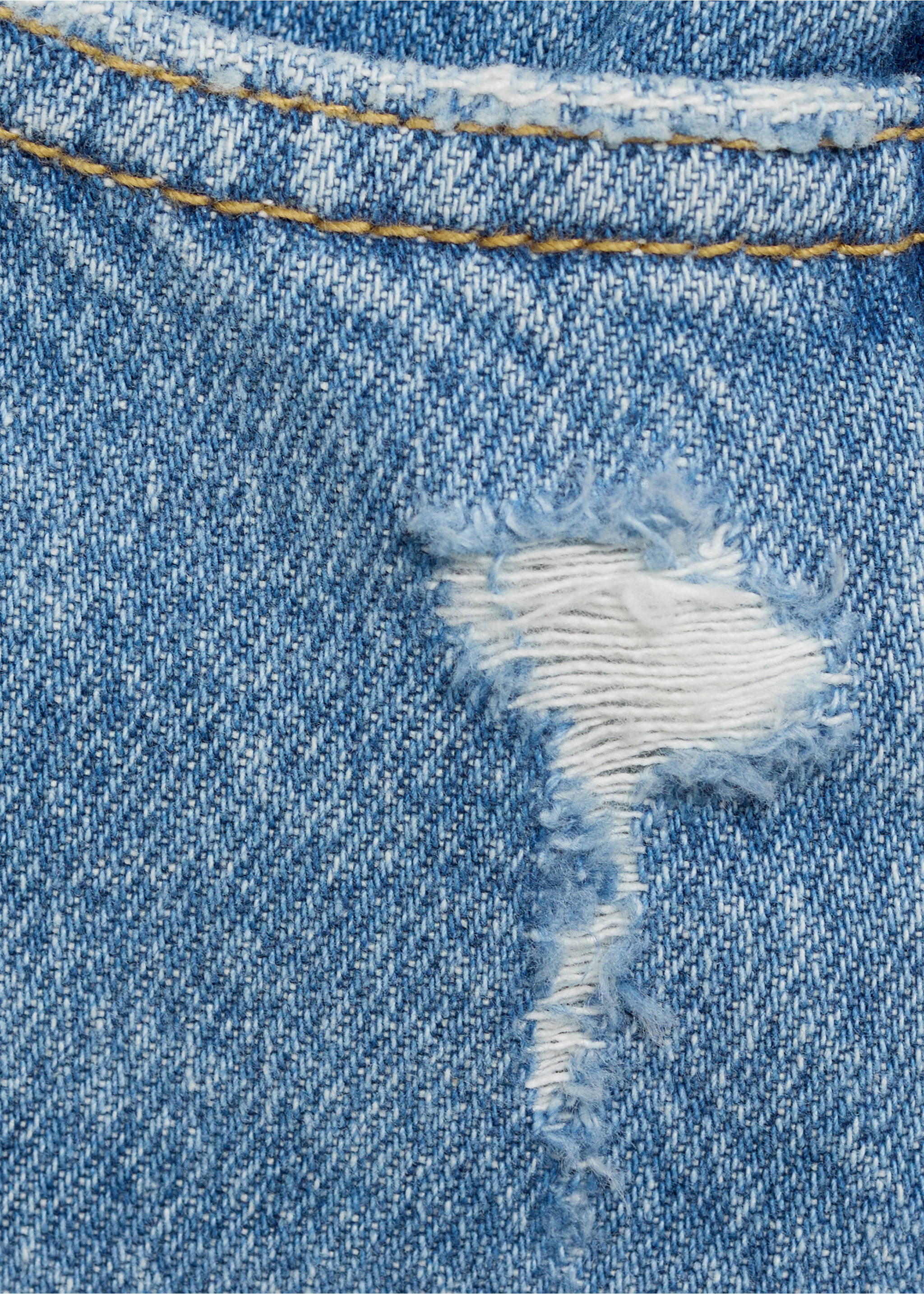 Jupe-culotte jean - Détail de l'article 0, Bleu moyen. Ref: 87070418-00.