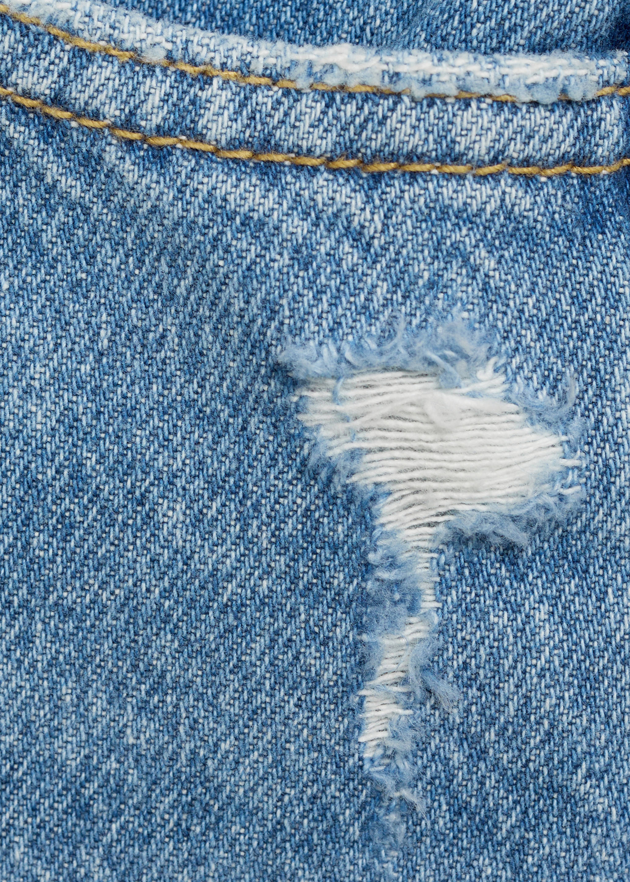 Jeans culotte mid-waist comfort - Details of the article 0