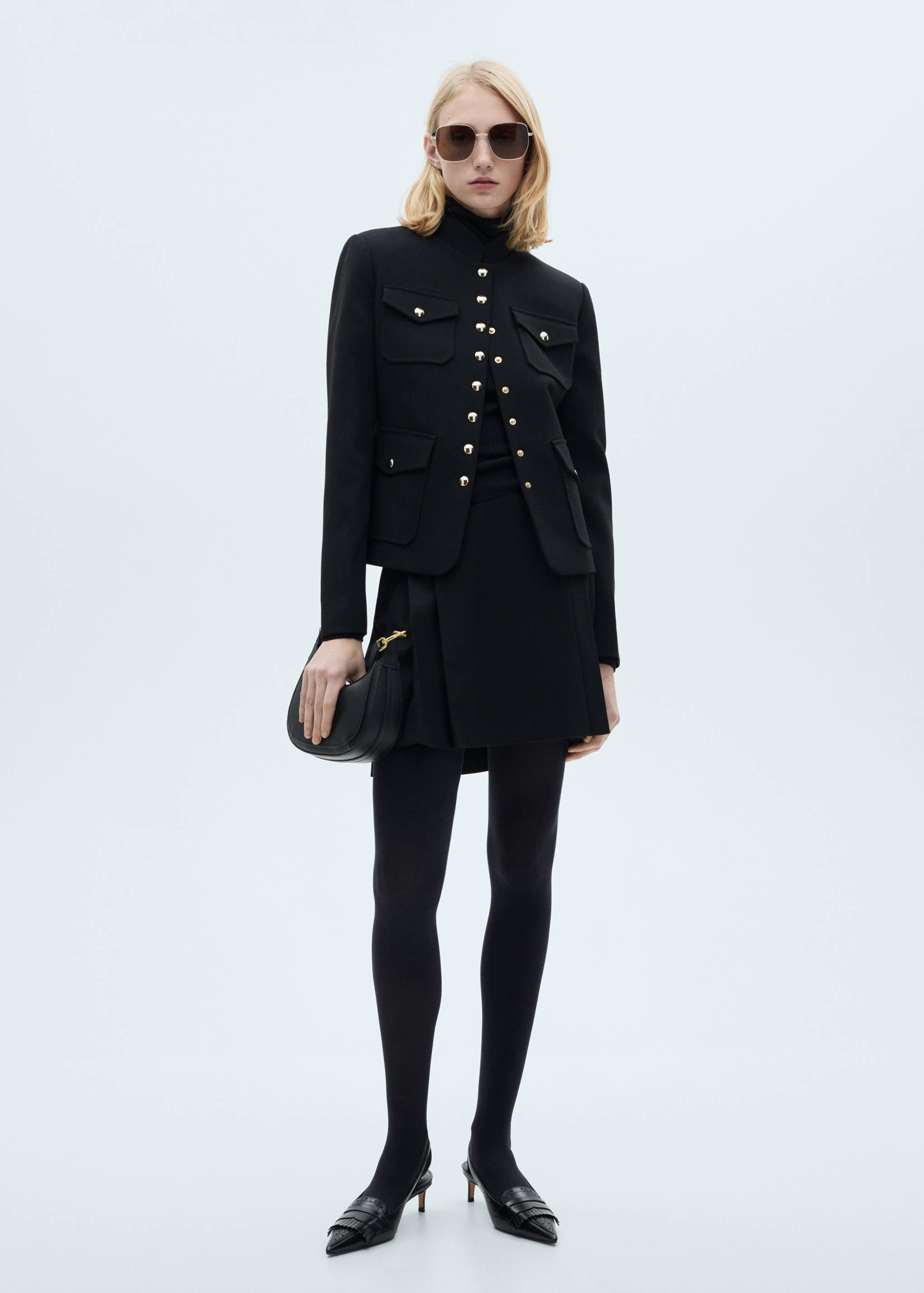 Veckad minikjol - Allmän bild