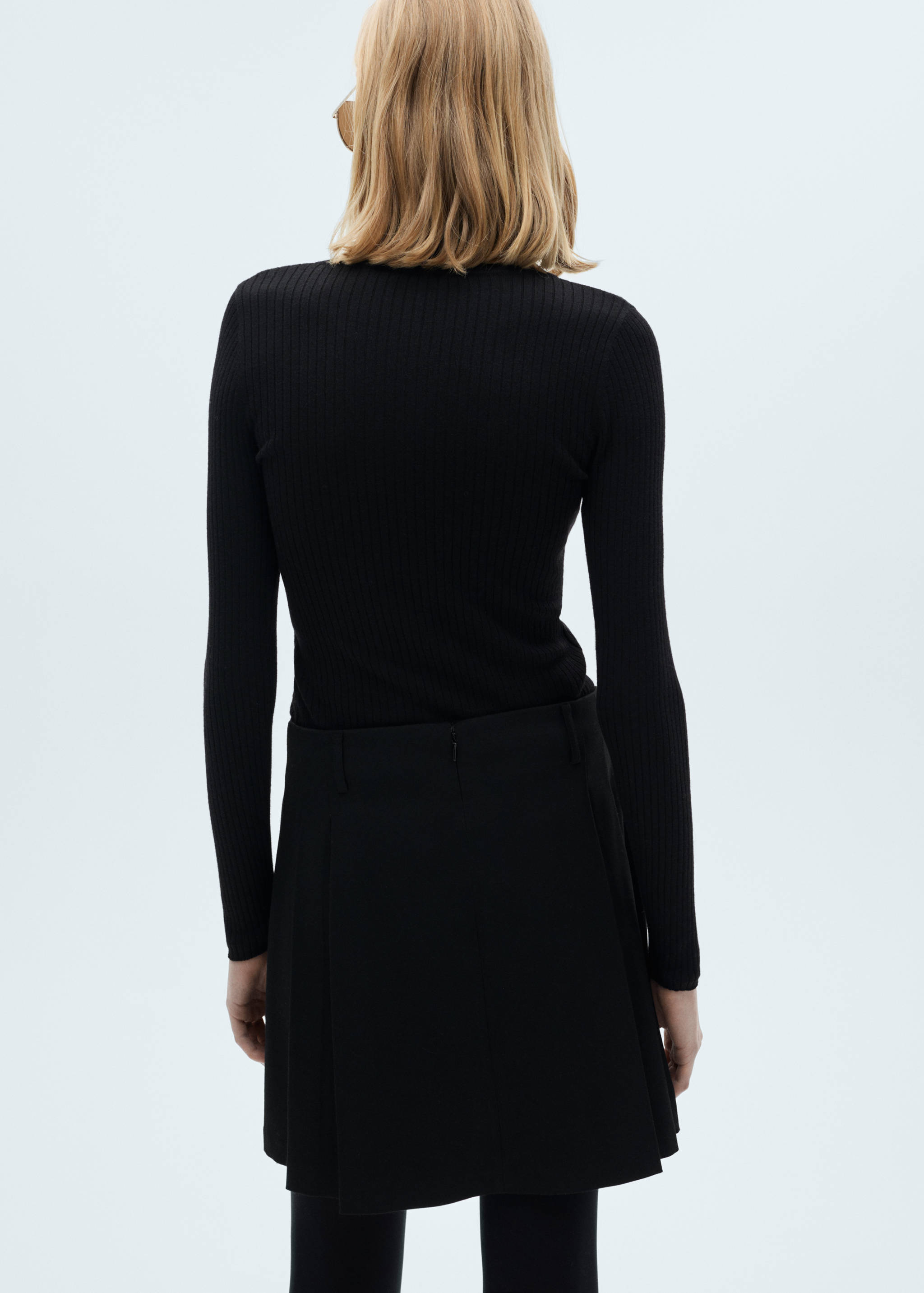 Veckad minikjol - Artikelns baksida