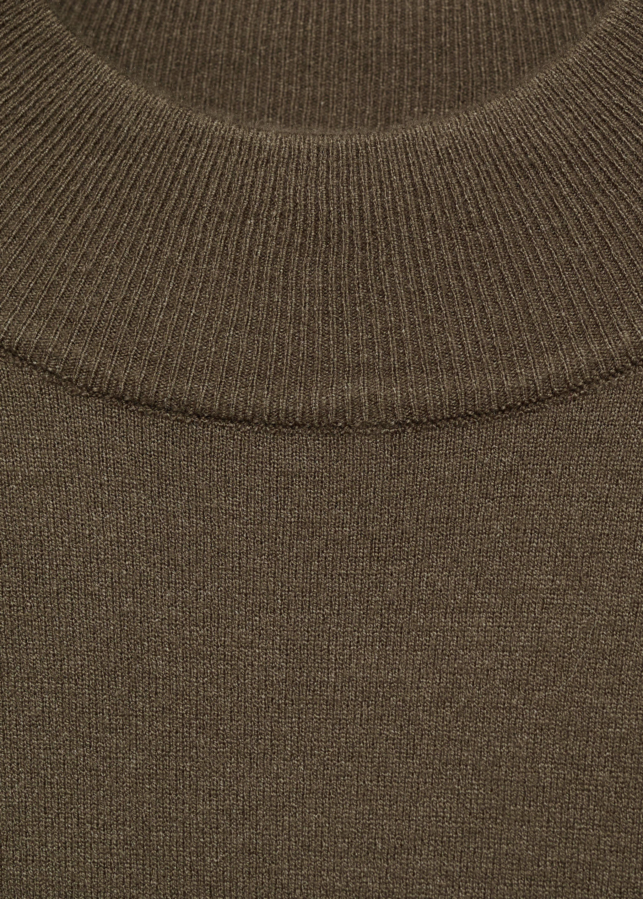 Perkins-neck knitted dress - Details of the article 8