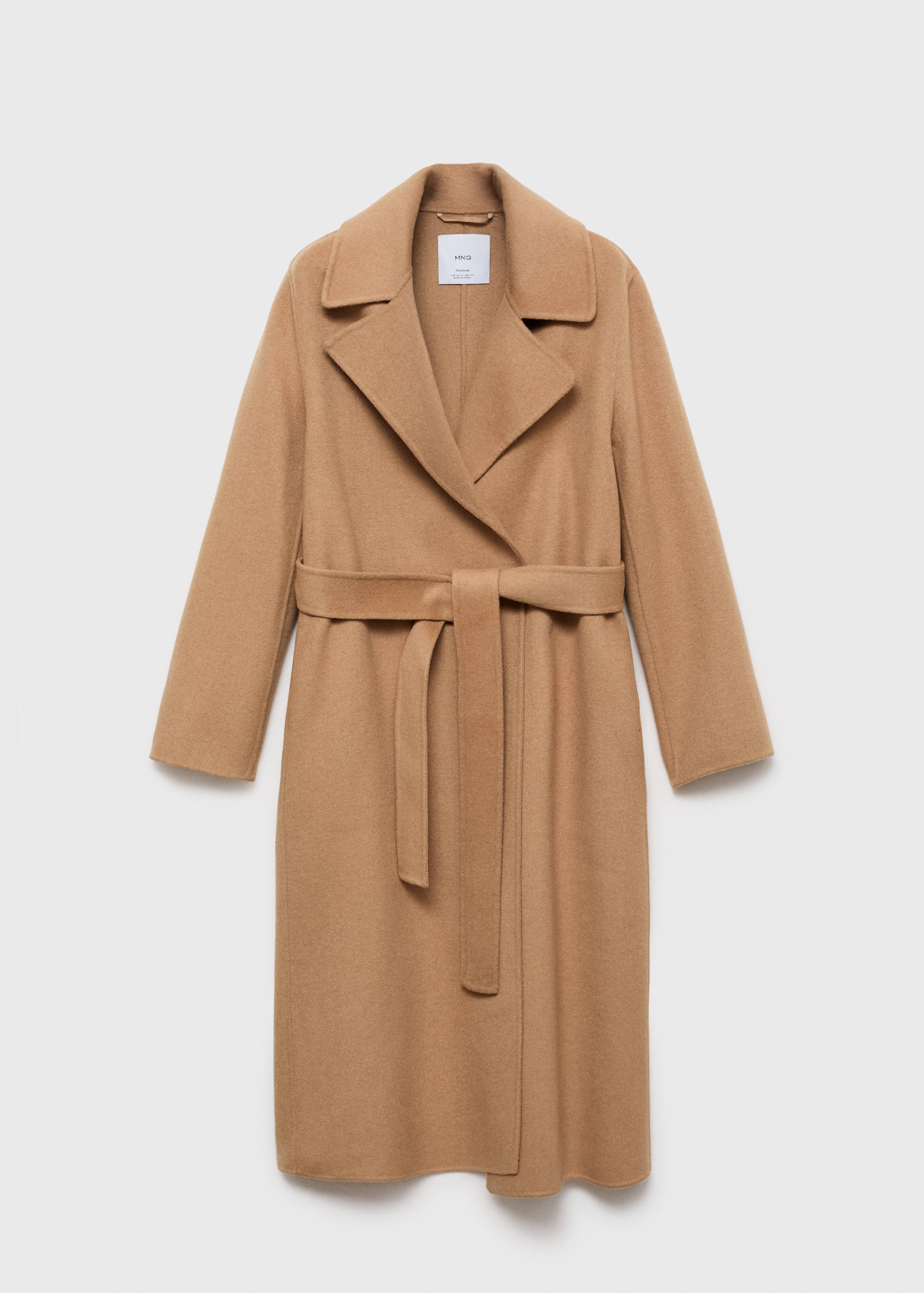 Manteau fait main avec ceinture - Article sans modèle