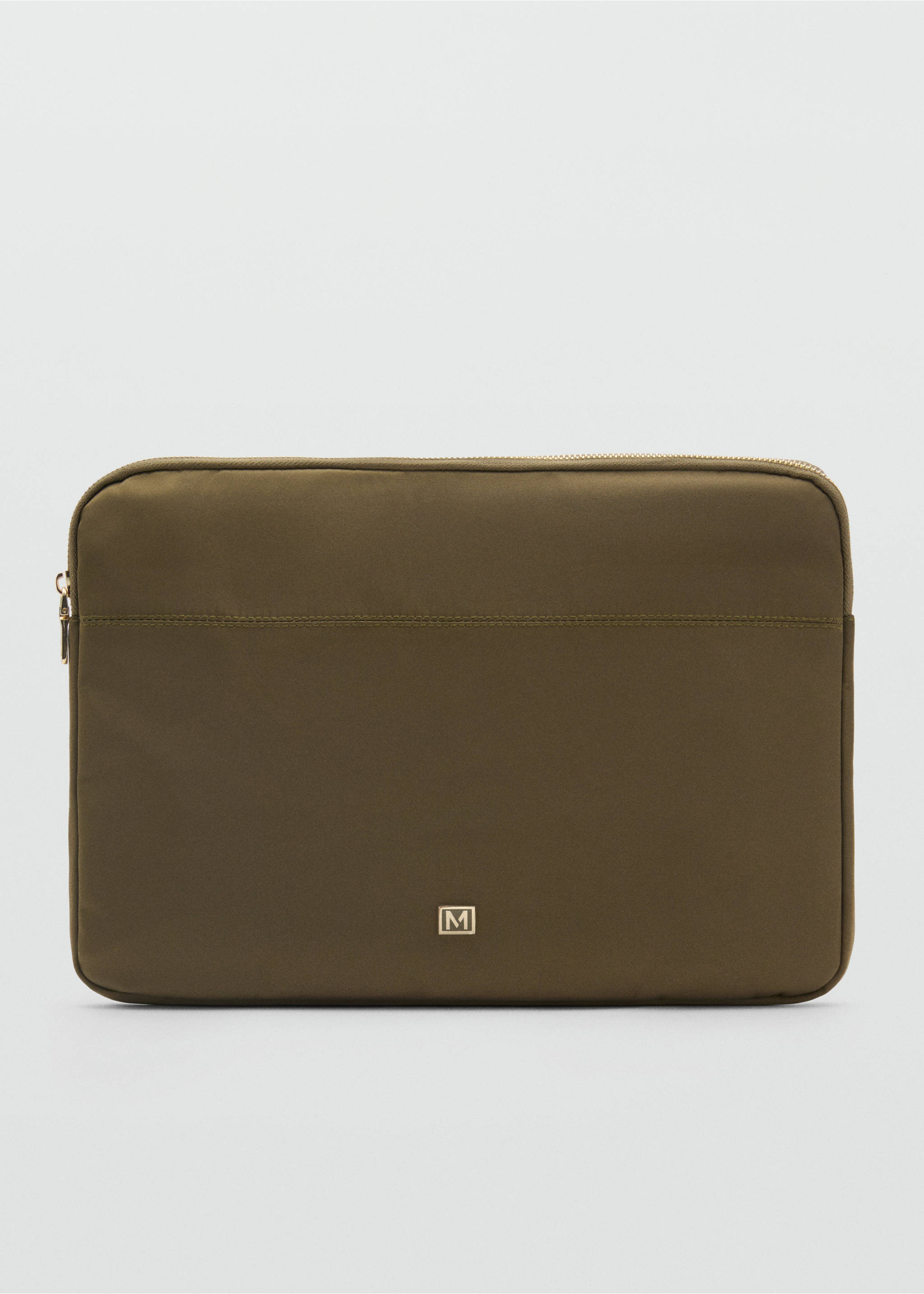 Funda nylon cremallera - Artículo sin modelo, Khaki. Ref: 87070427-00.