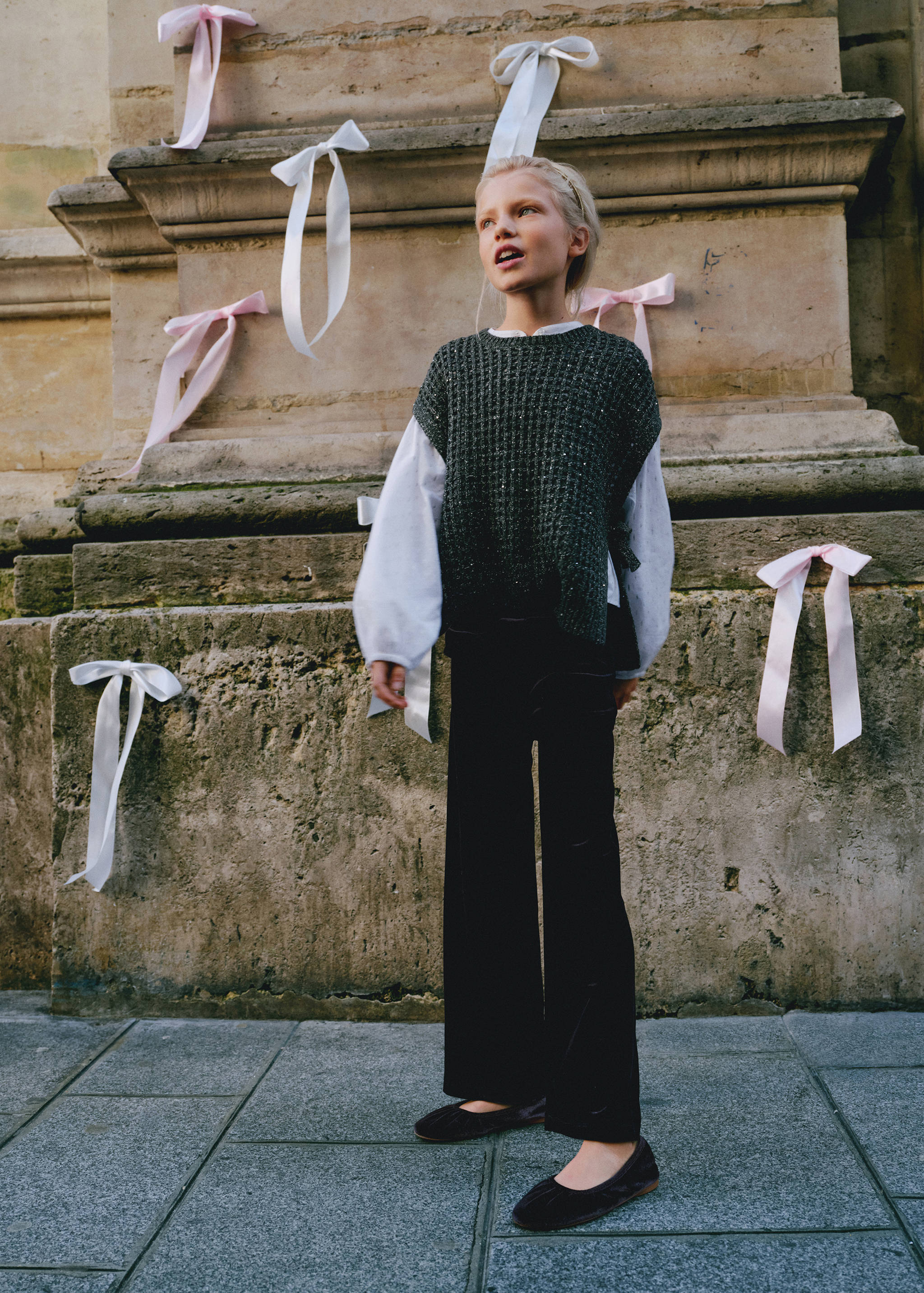 Gilet en maille ajourée Lurex - Détail de l'article 5