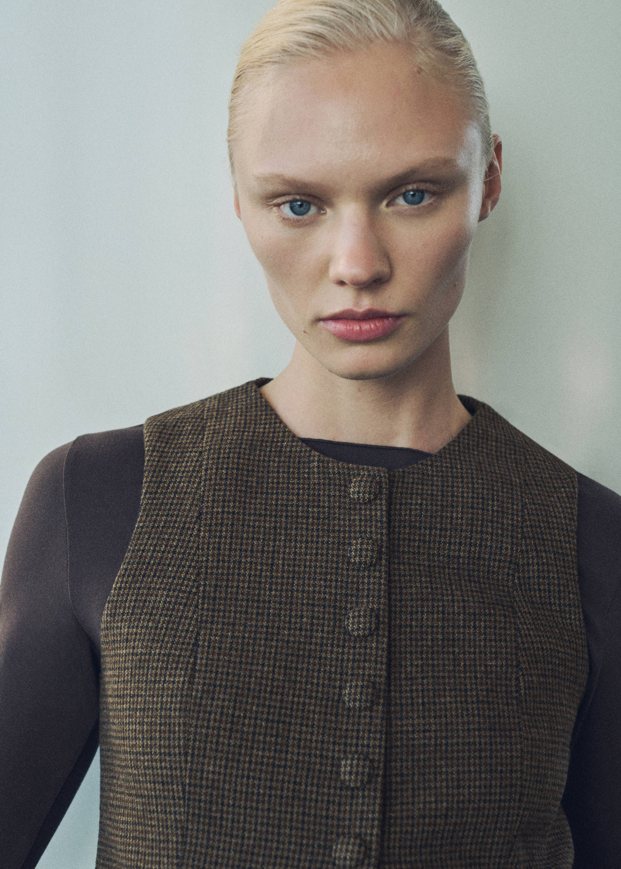 Chaleco lana micro pata de gallo - Detalle del artículo 6